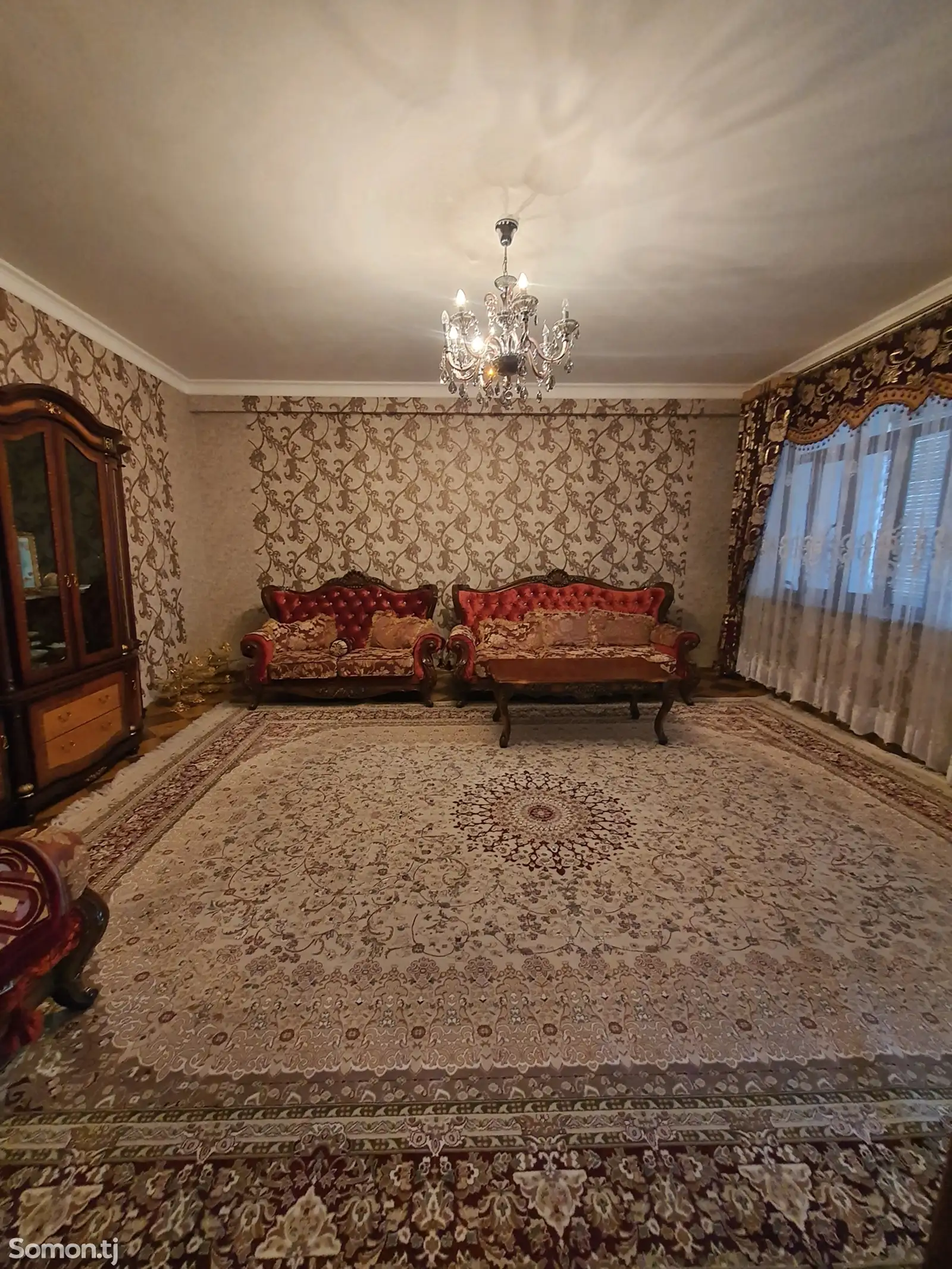 2-комн. квартира, 11 этаж, 92м², Исмоили Сомони-1