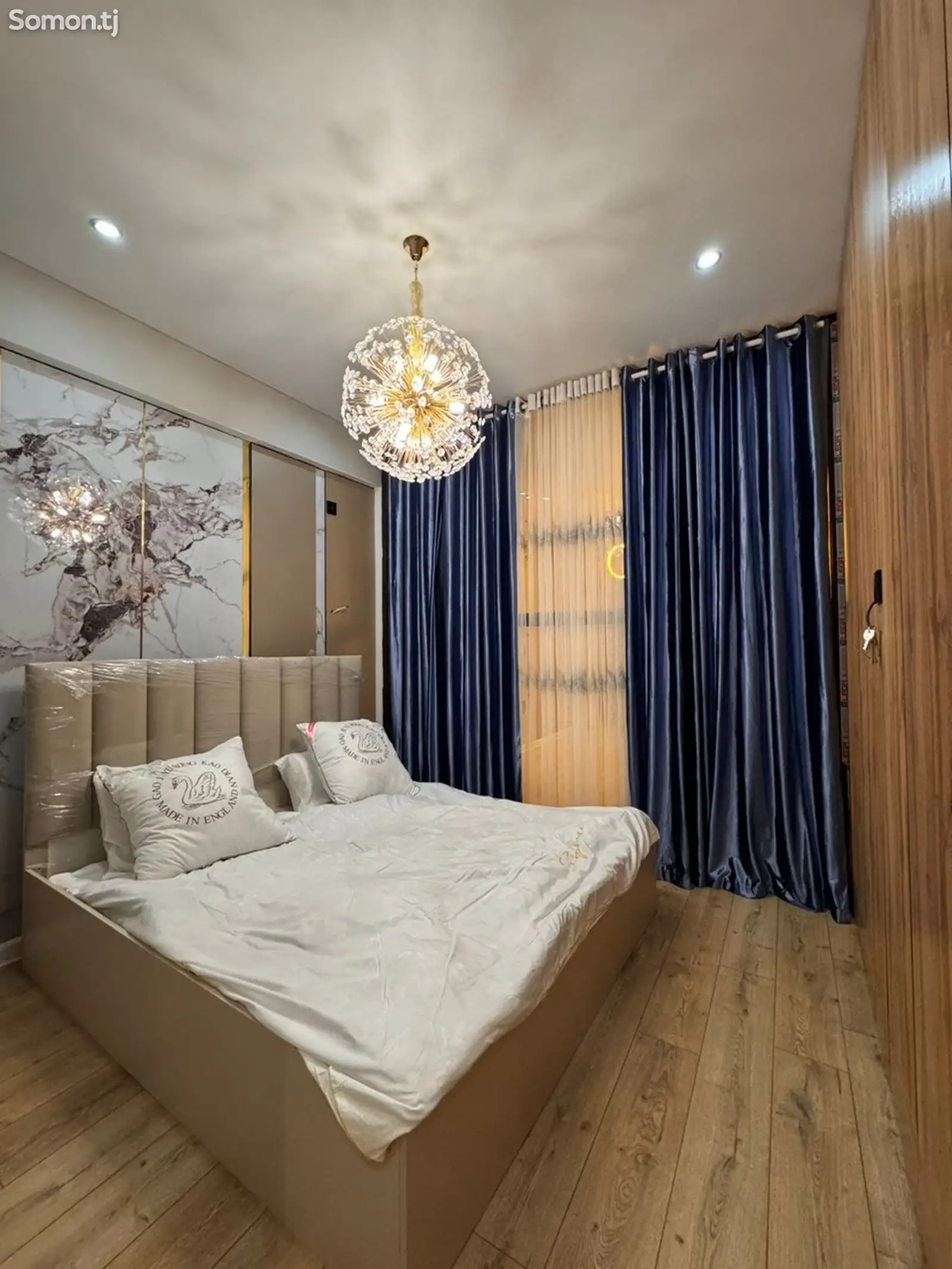 2-комн. квартира, 15 этаж, 64 м², Шохмансур-3