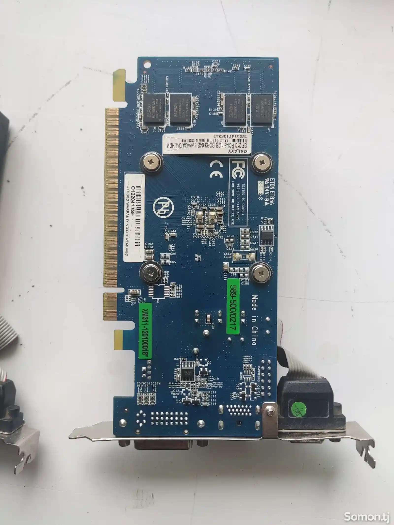 Видеокарта Nvidia gt210 1Gb-5