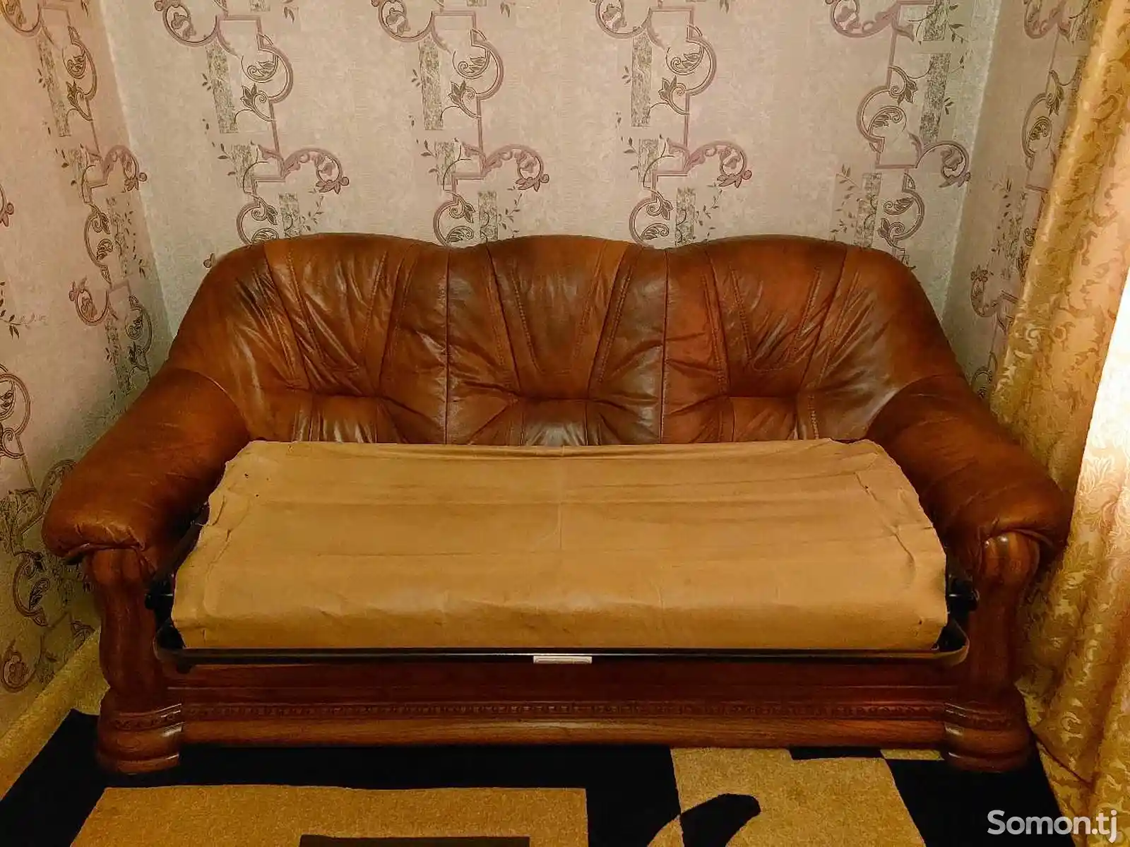 Кожаный диван-6