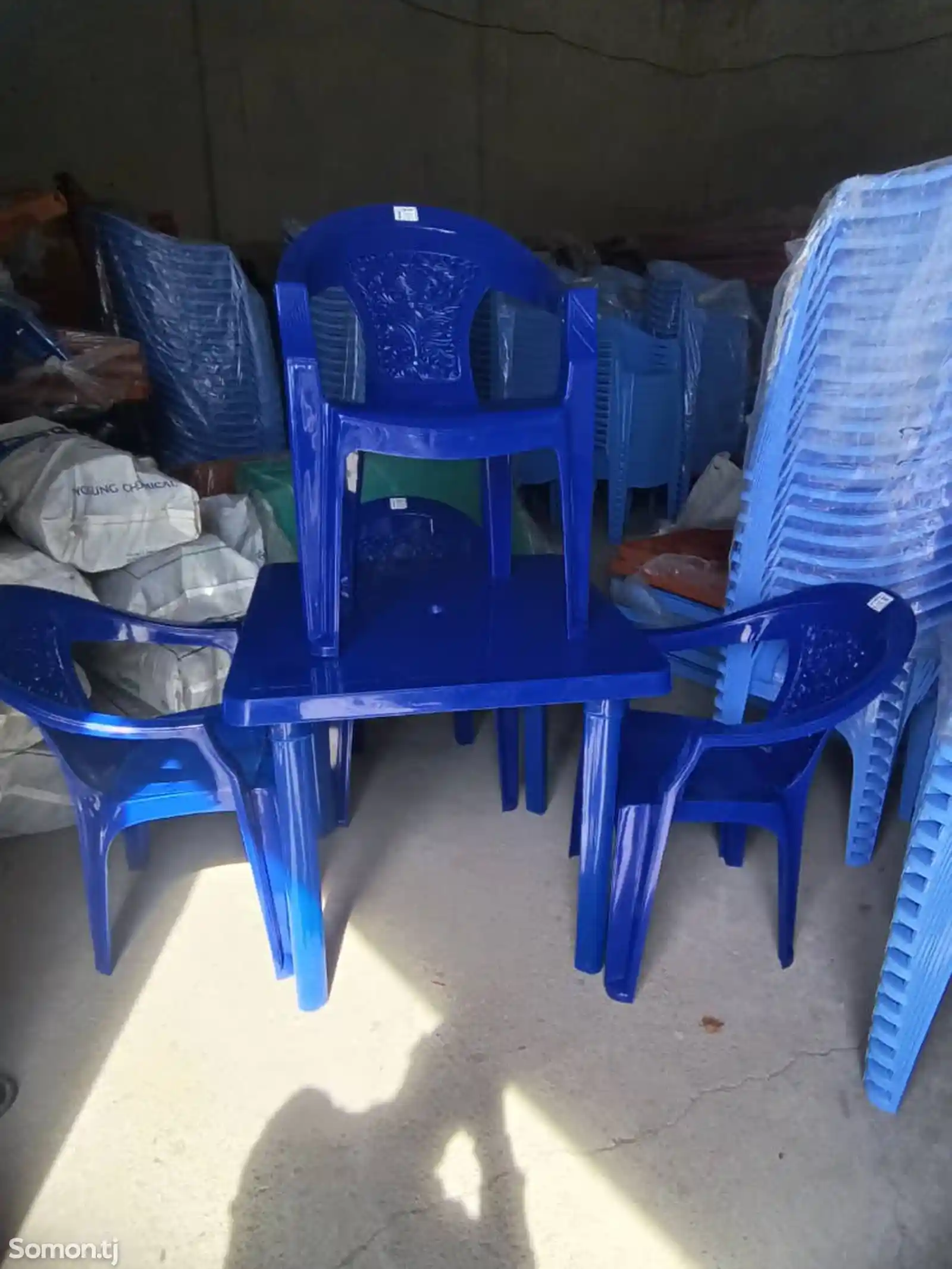 Стол со стульями,5728-3