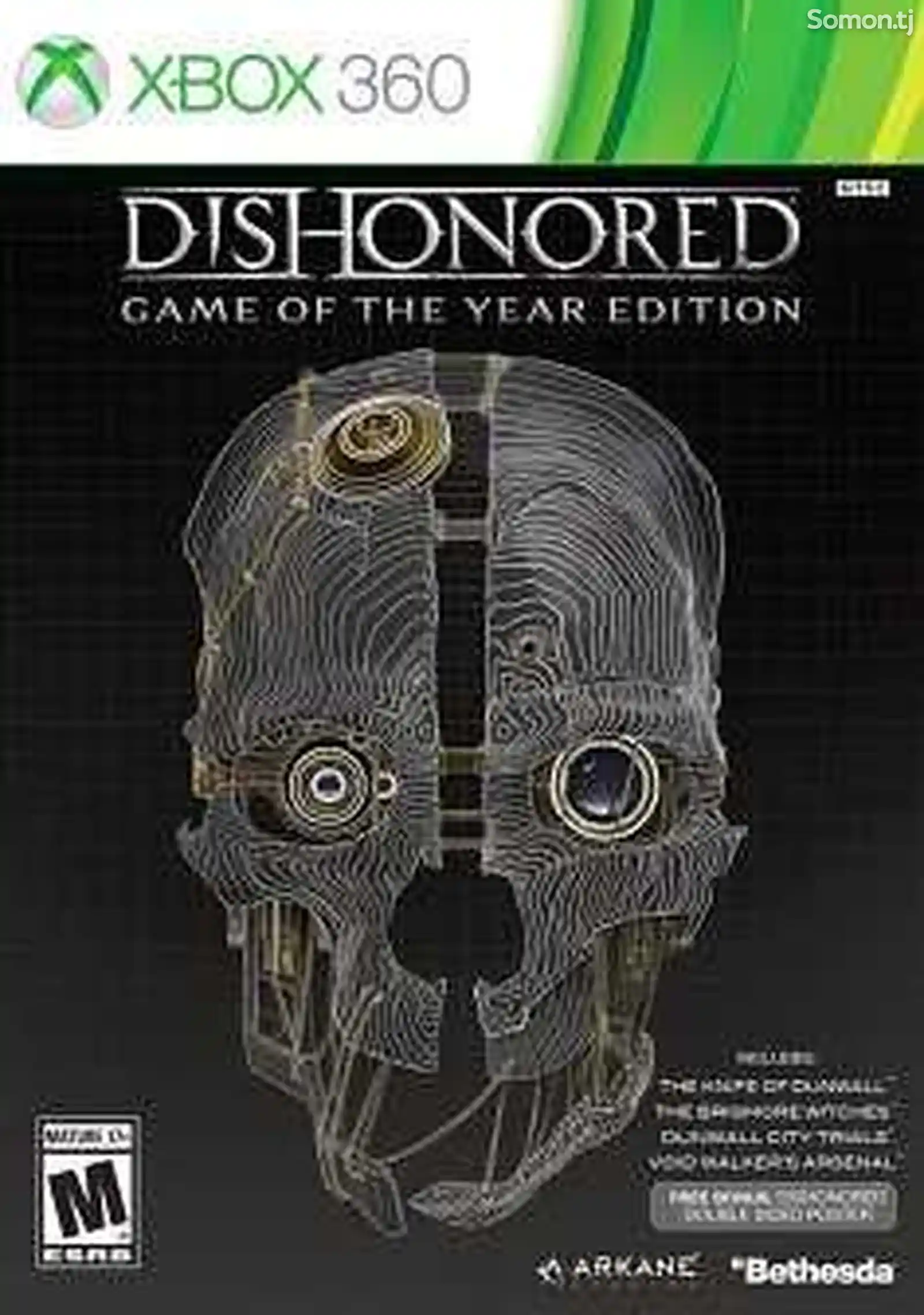 Игра Dishonored для прошитых Xbox 360