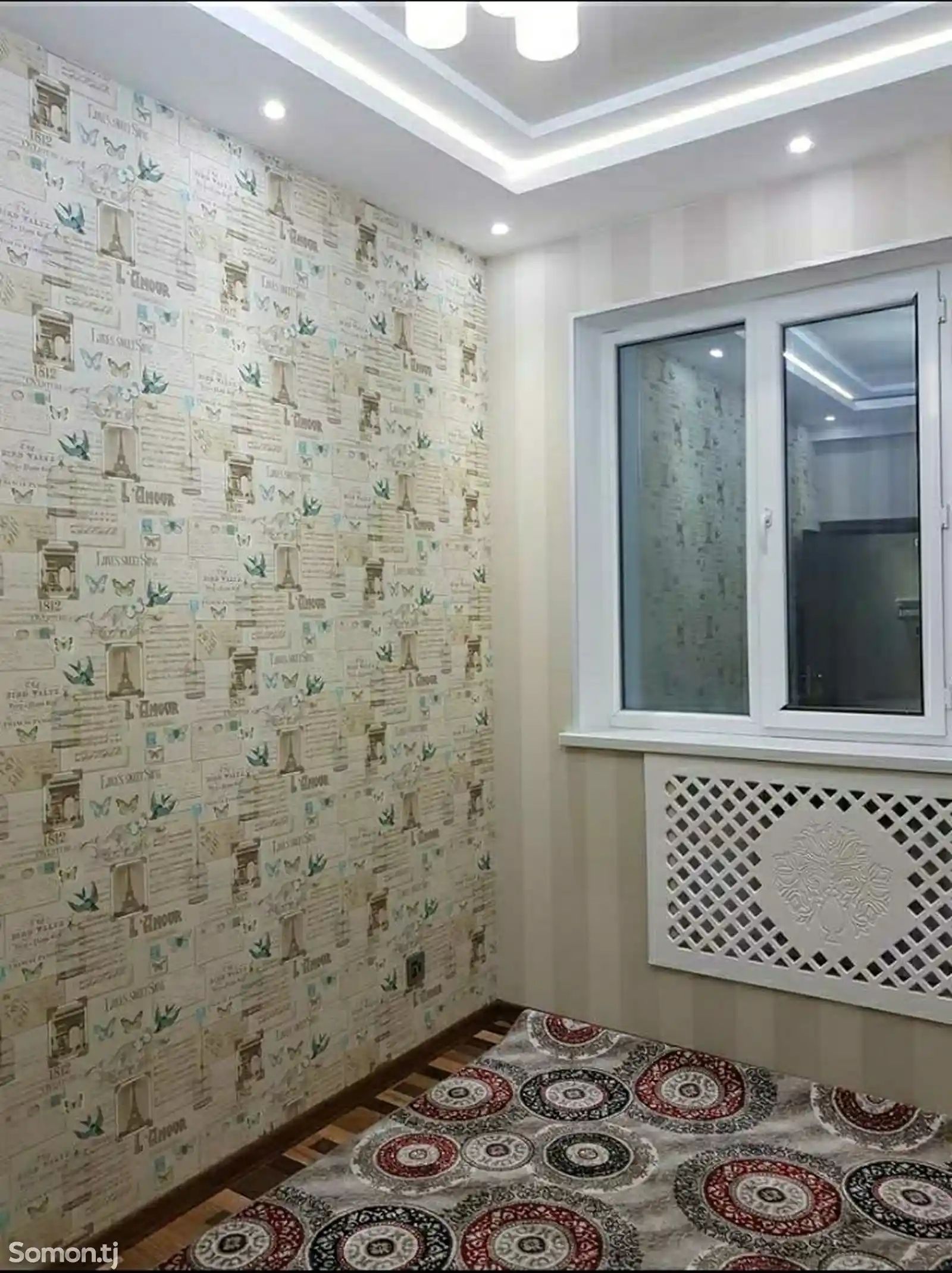 3-комн. квартира, 10 этаж, 95м², Сомони-2