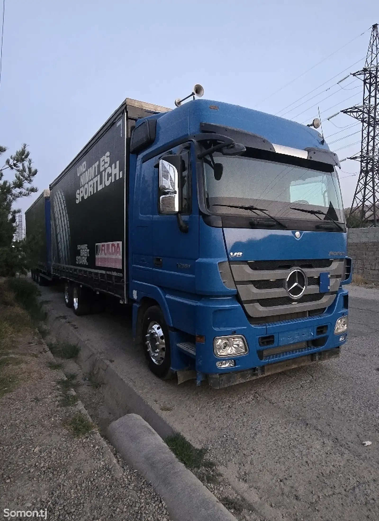 Грузовой Mercedes-Benz Actros 2551 Retarder, 2008-1