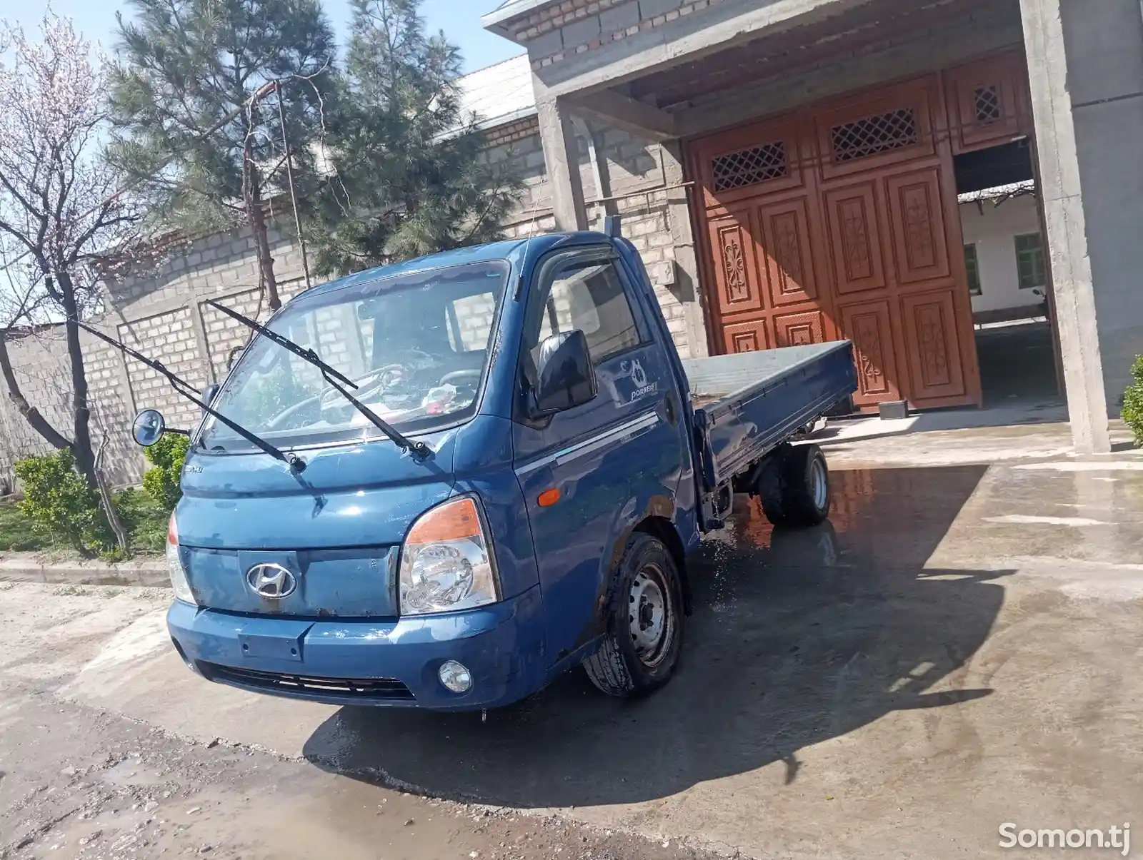 Бортовой автомобиль Hyundai porter 2, 2008-1