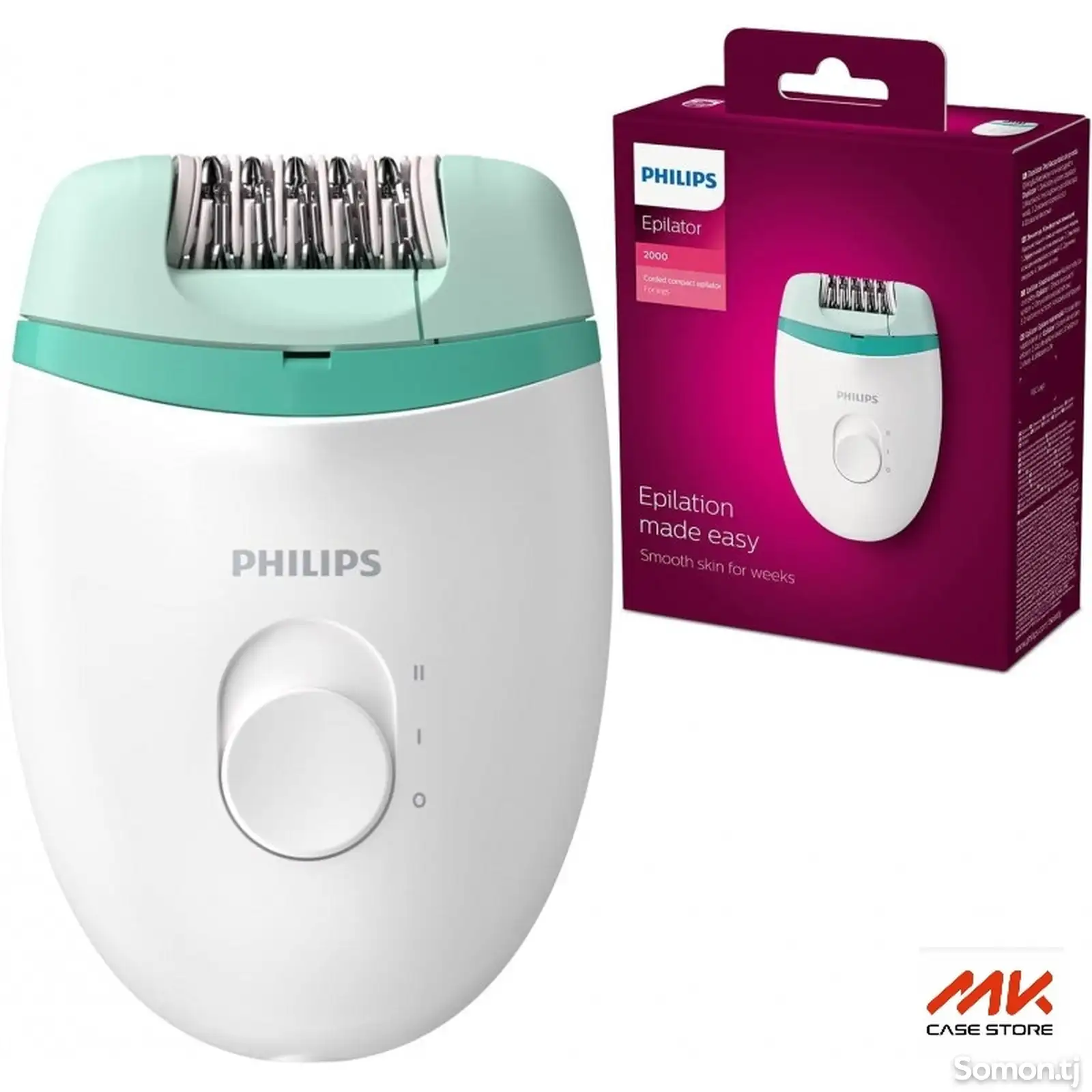 Электрический эпилятор Philips BRE-224