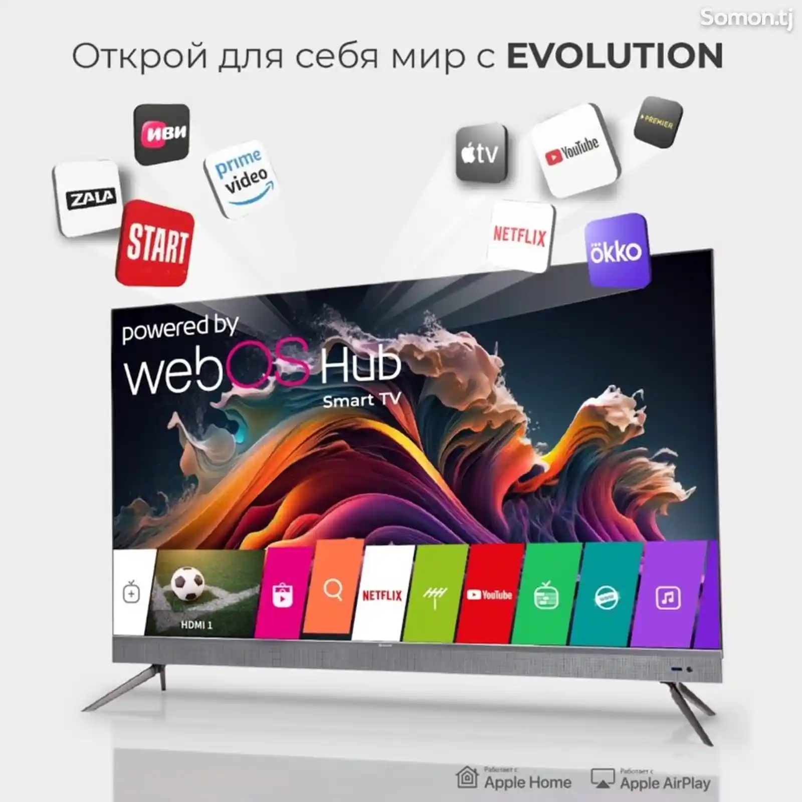 Телевизор Samsung Android WebOS-4