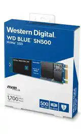 SSD накопитель Western Digital 500GB WD Blue SN500 NVMe Internal SSD - Gen3-2