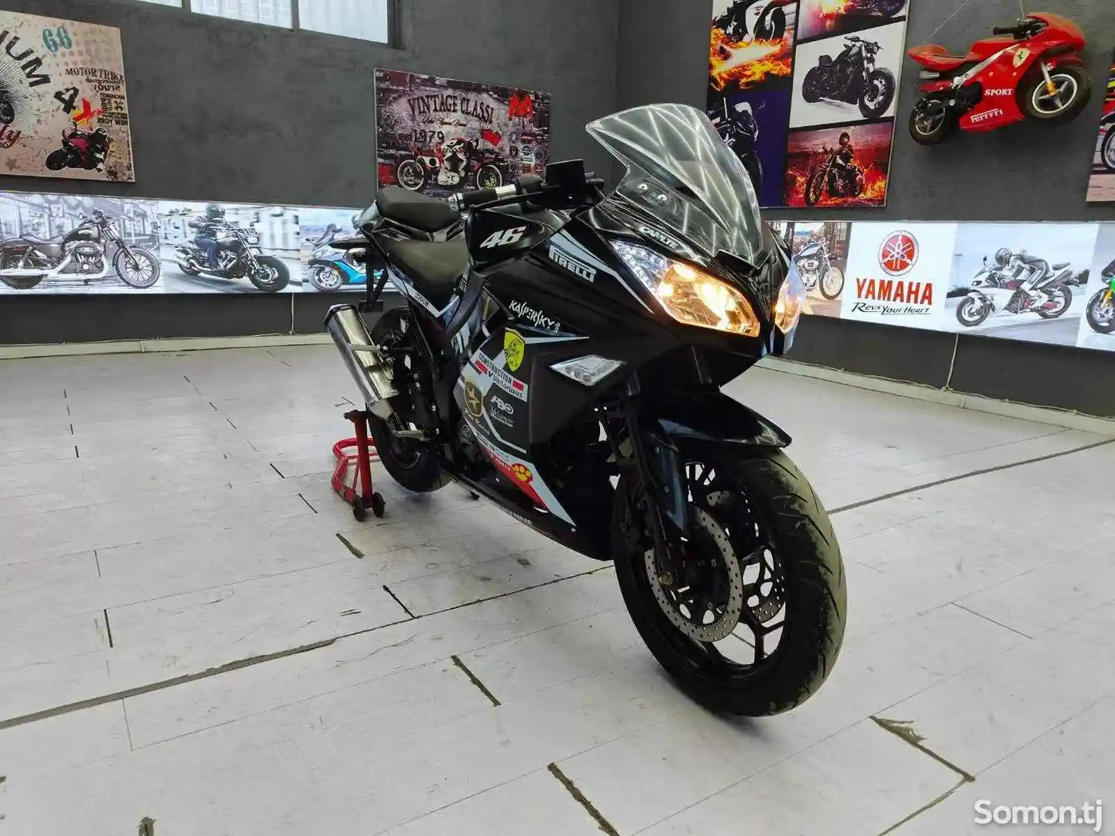 Мотоцикл Kawasaki Ninja 200cc на заказ-4