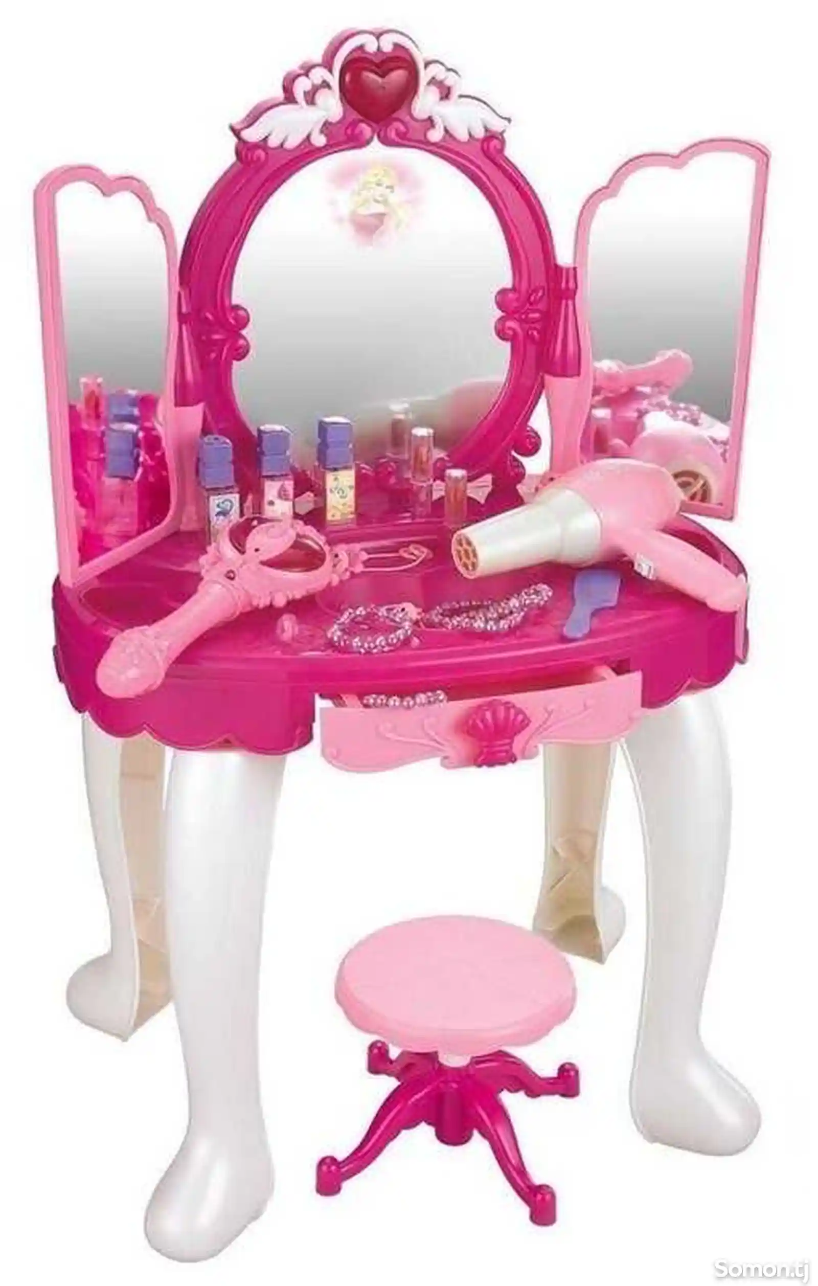 Игровой набор столик Принцессы с зеркалом,стульчиком и аксессуарами-2