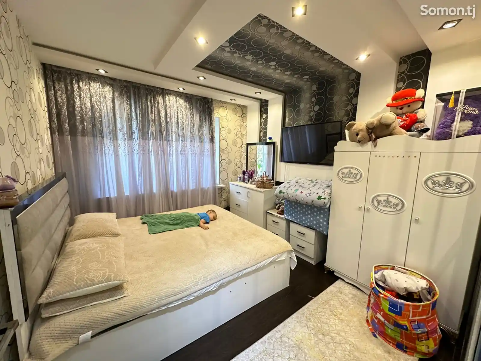 3-комн. квартира, 3 этаж, 80 м², Профсоюз за супермаркетом Пайкар-12