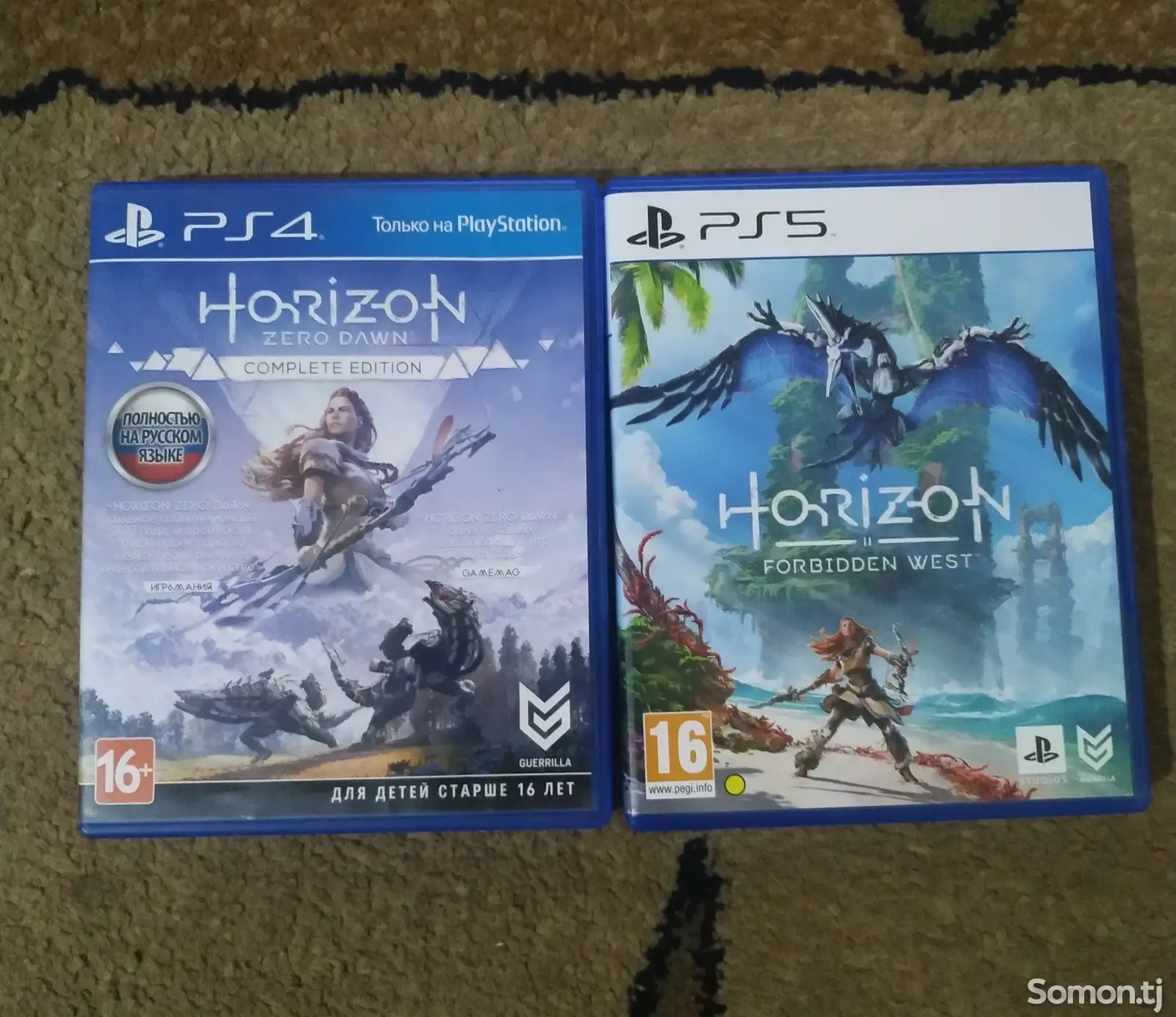 Игры Horizon Zero Dawn для PS4/5 и Horizon Forbidden West для PS5