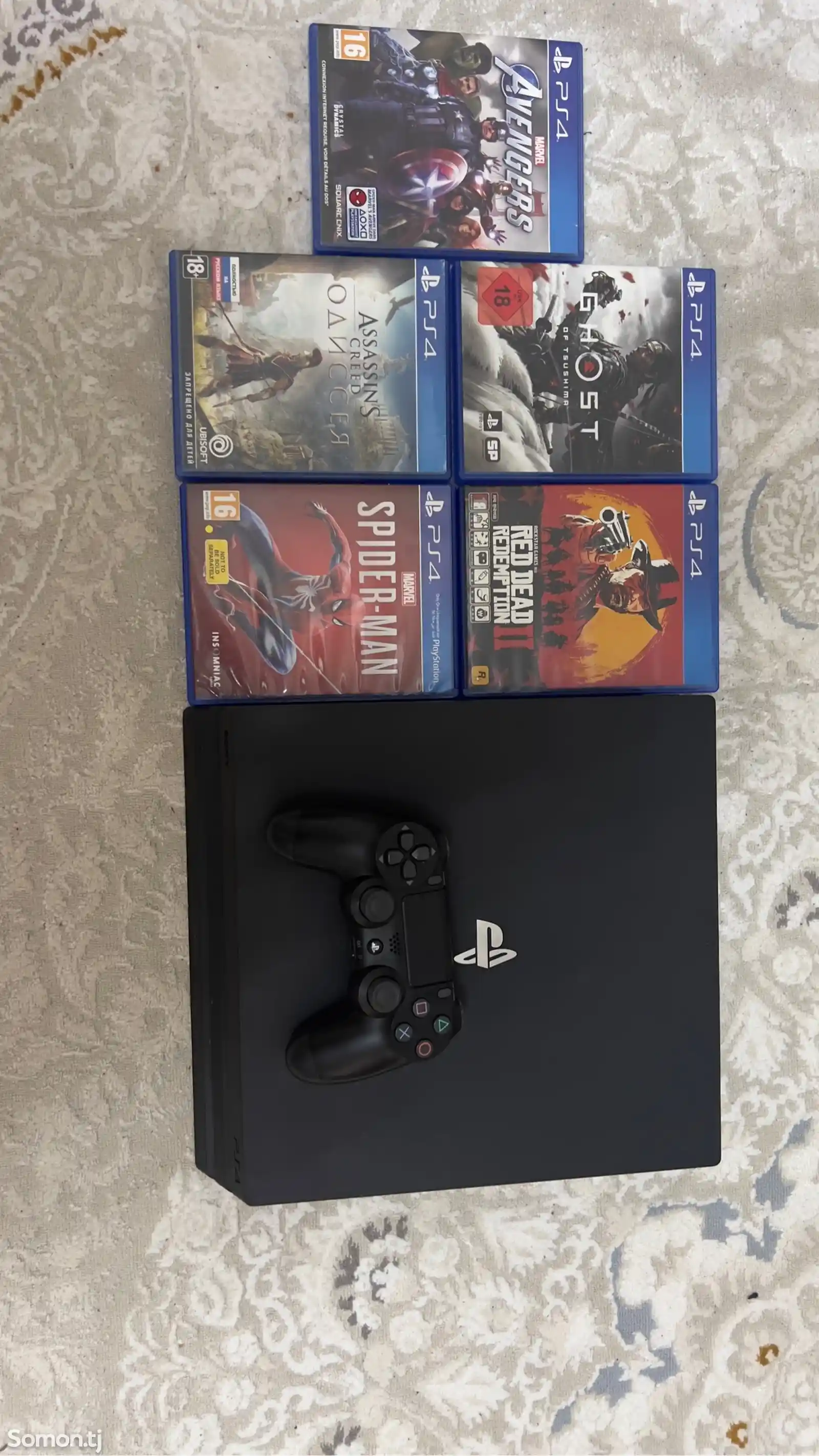 Игровая приставка Sony PlayStation 4 pro 1TB-2