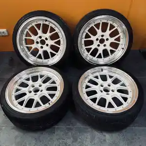 Диски и шины R19 BBS для Mercedes-Benz