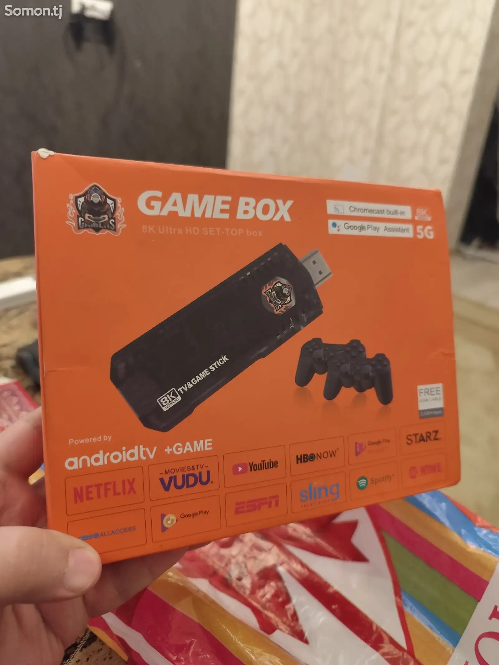 Game Box 8K Игровая ТВ приставка-1