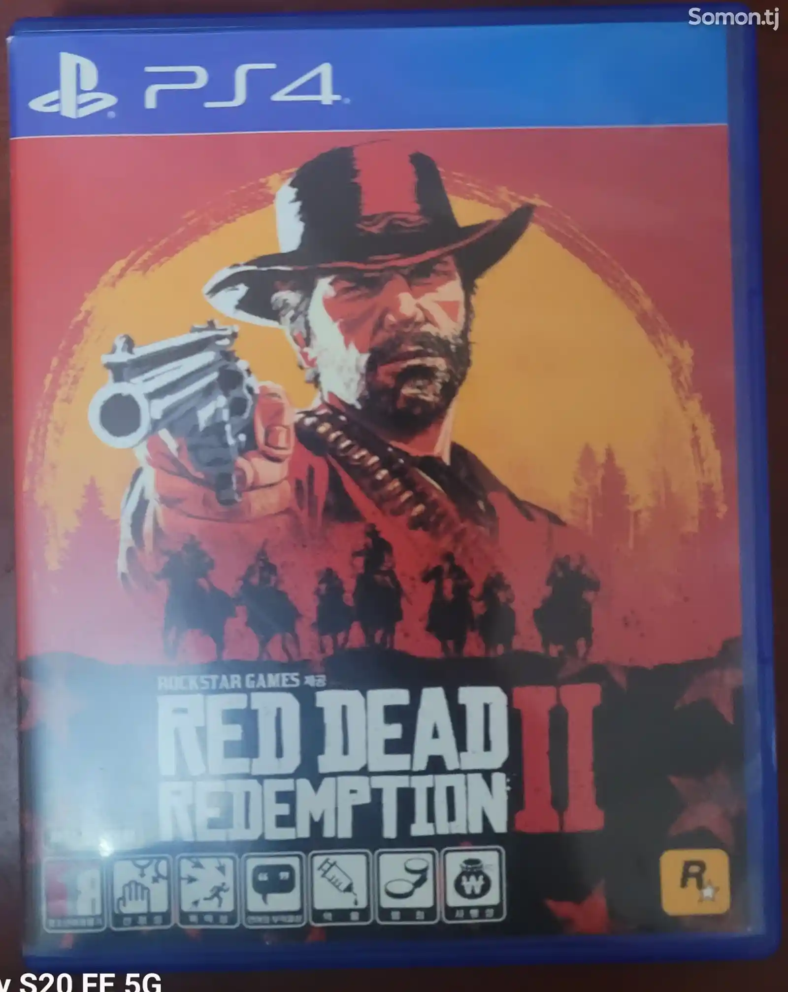 Диск игры RDR2 для PS4-3