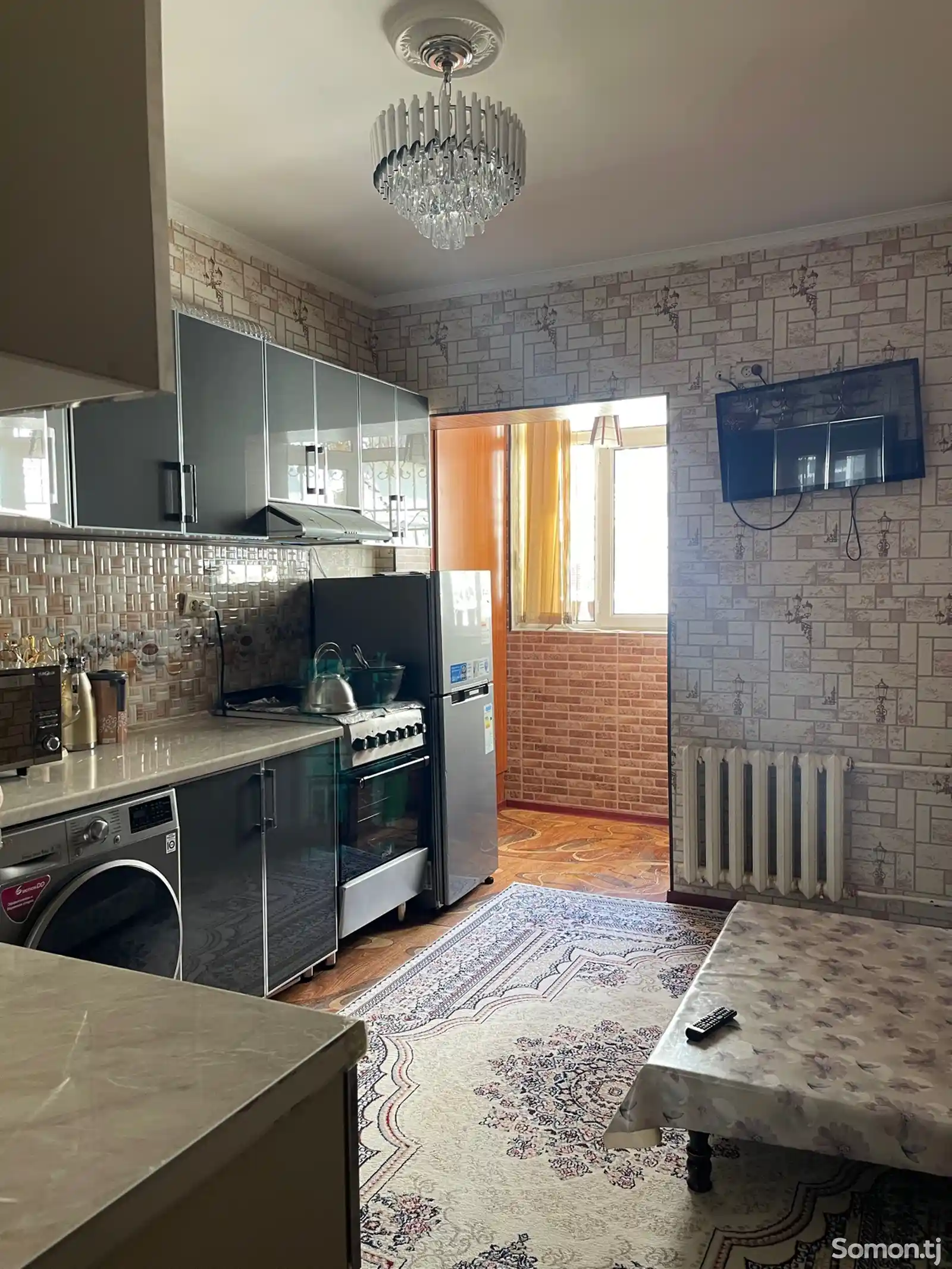 2-комн. квартира, 5 этаж, 55 м², Сомони-3