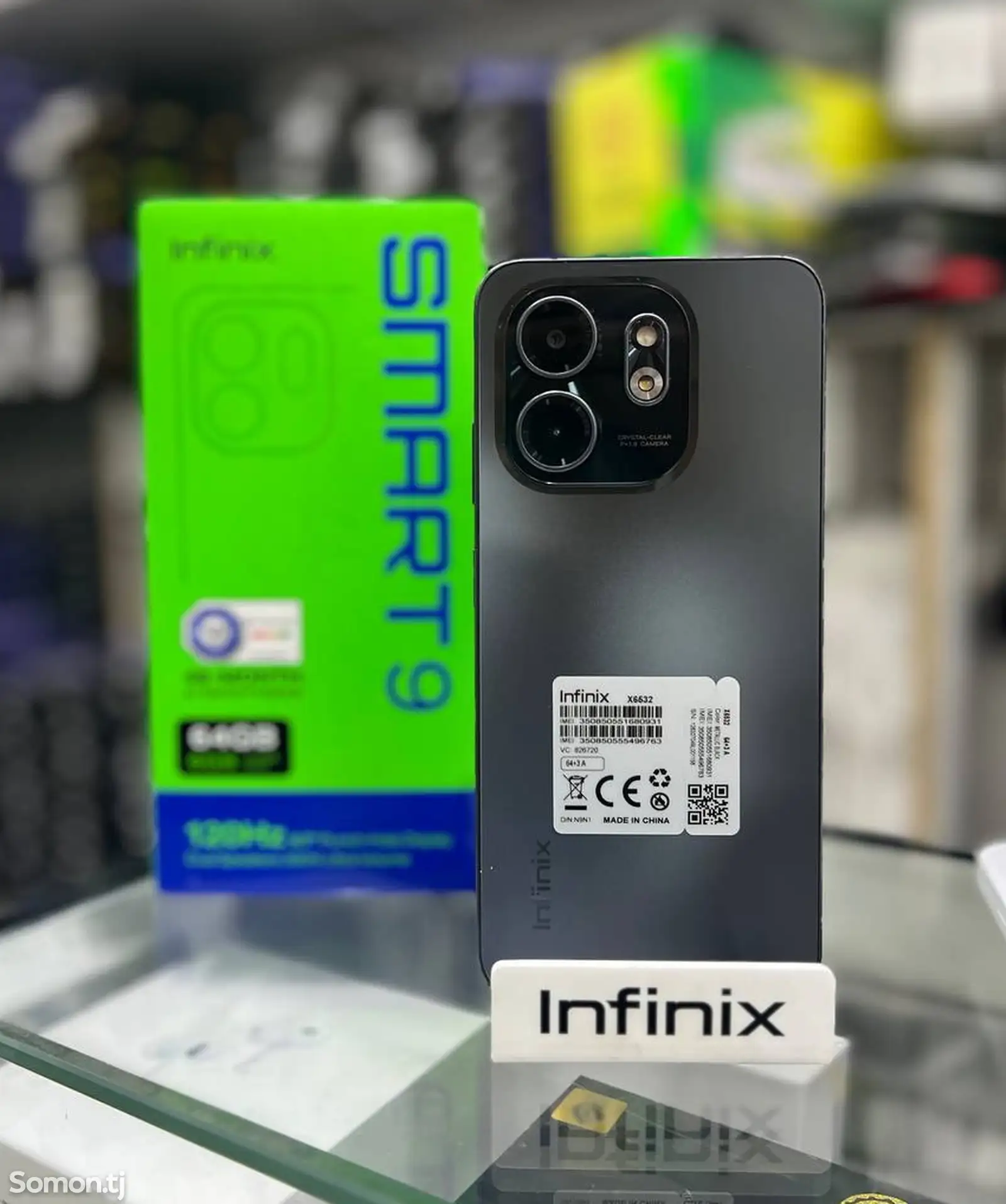 Infinix Smart 9 6/64Gb black-1