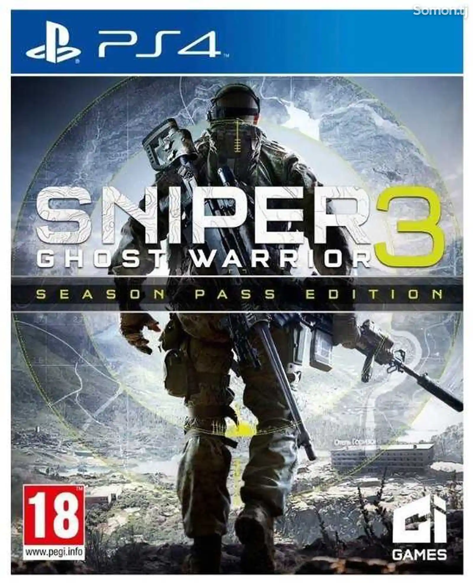 Игра Sniper 3 Ghost Warrior для PS4-1