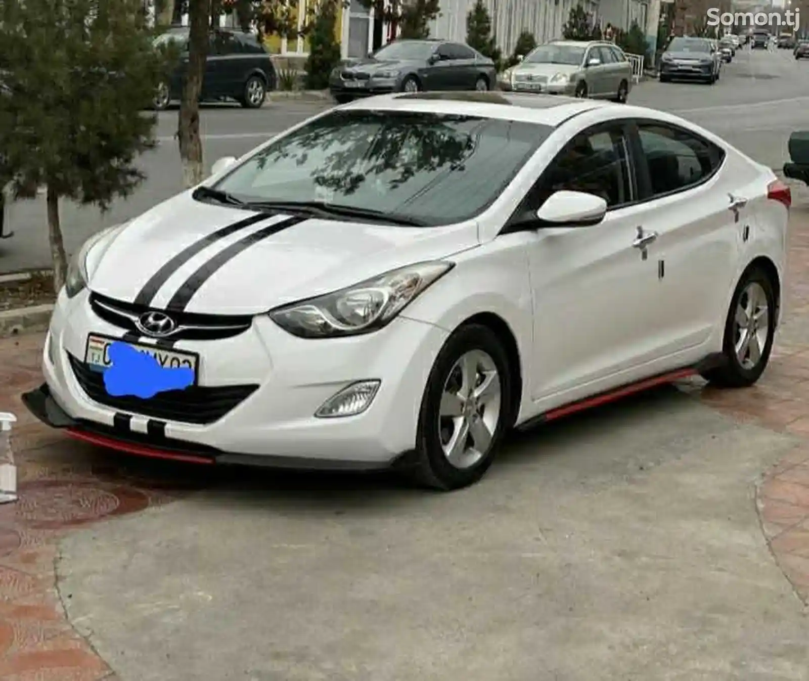 Универсальная губа Hyundai Elantra 2011-2015