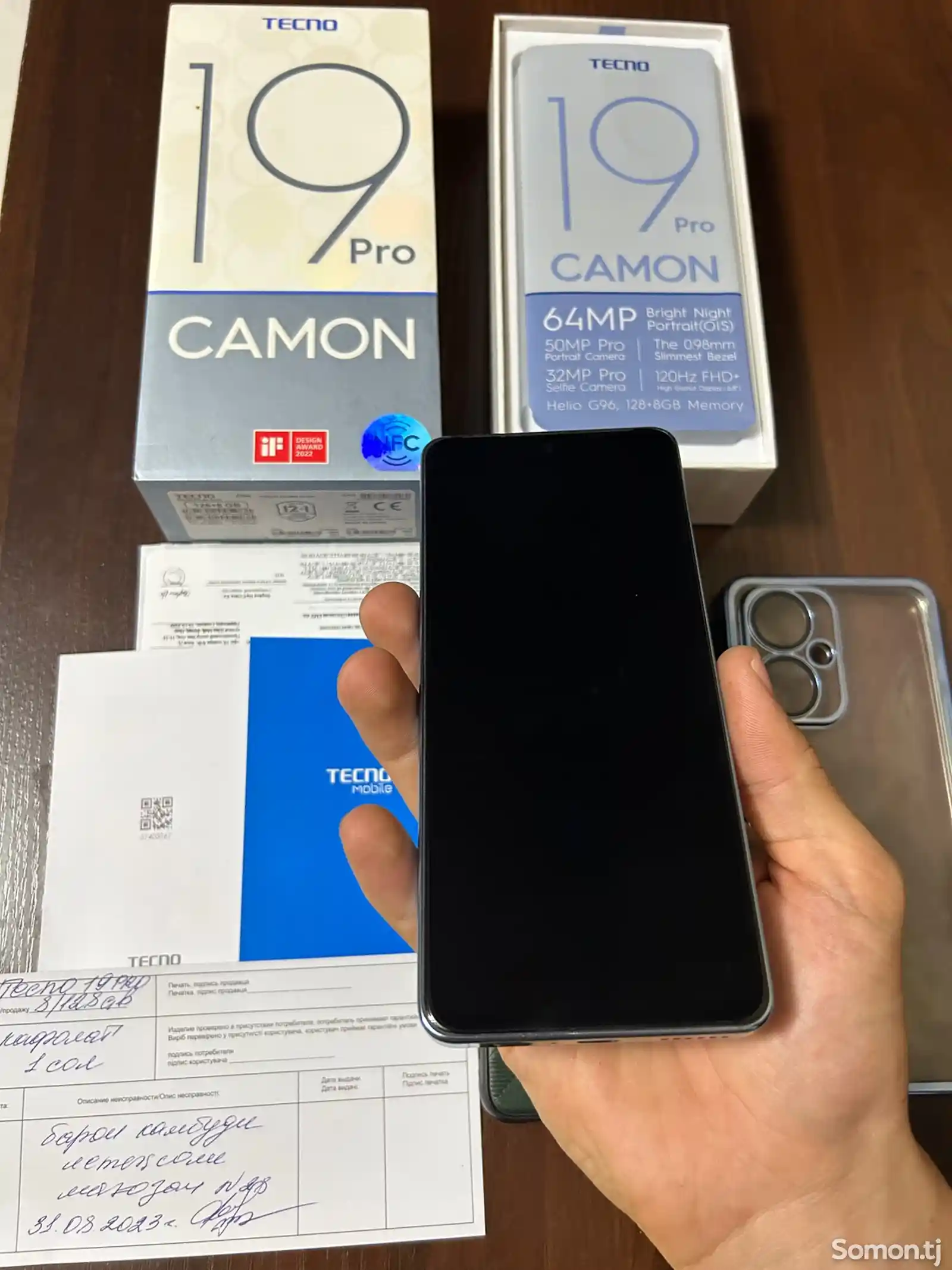 Tecno Camon 19 Pro 8/128gb Blue-4