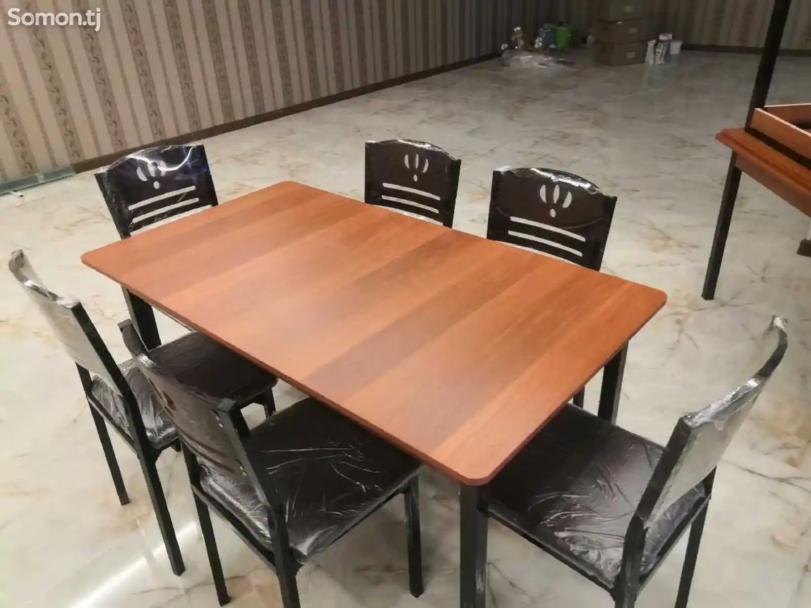 Комплект стол со стульями-3