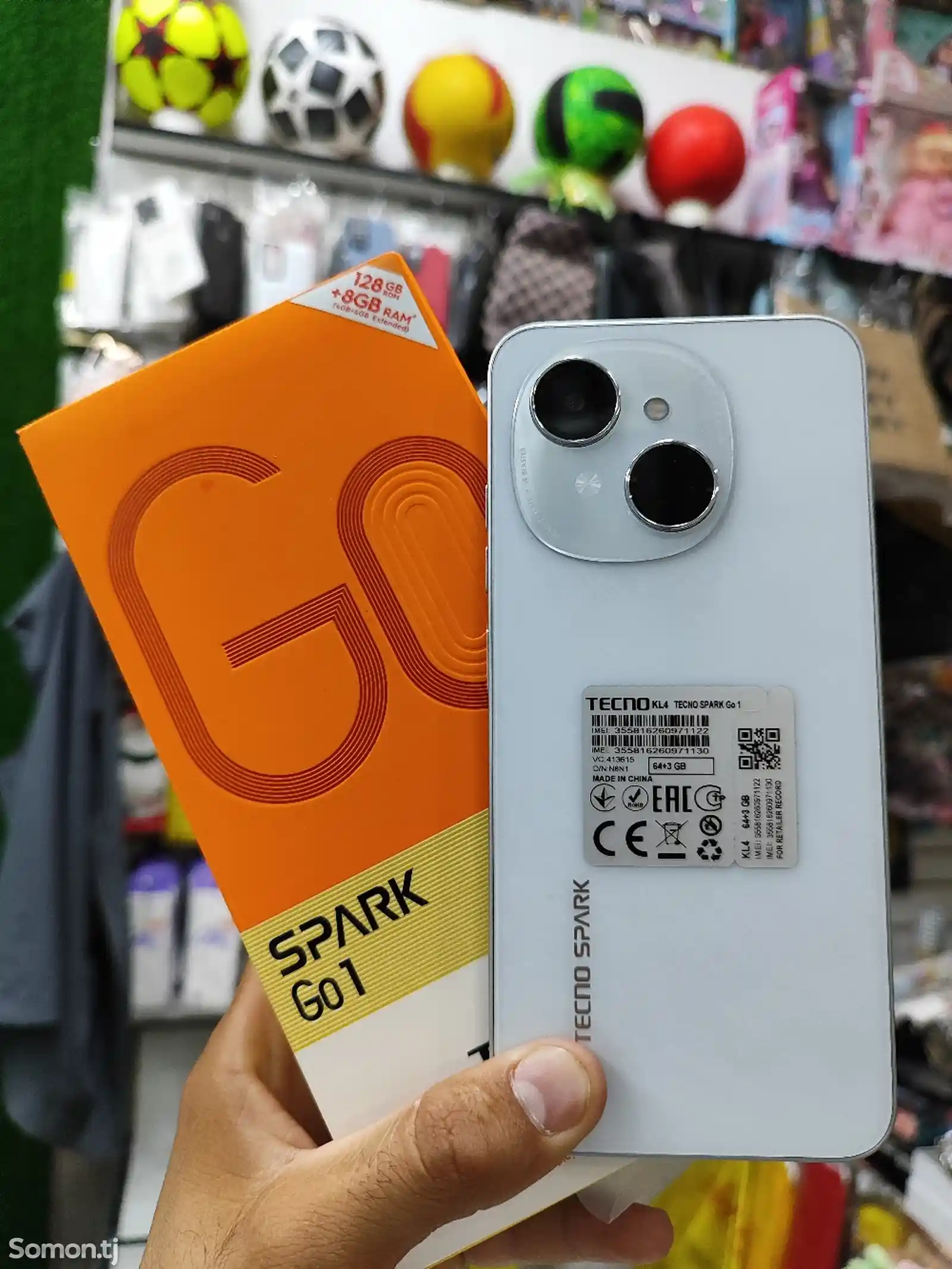 Tecno Spark Go 1 8/128Gb whait-4