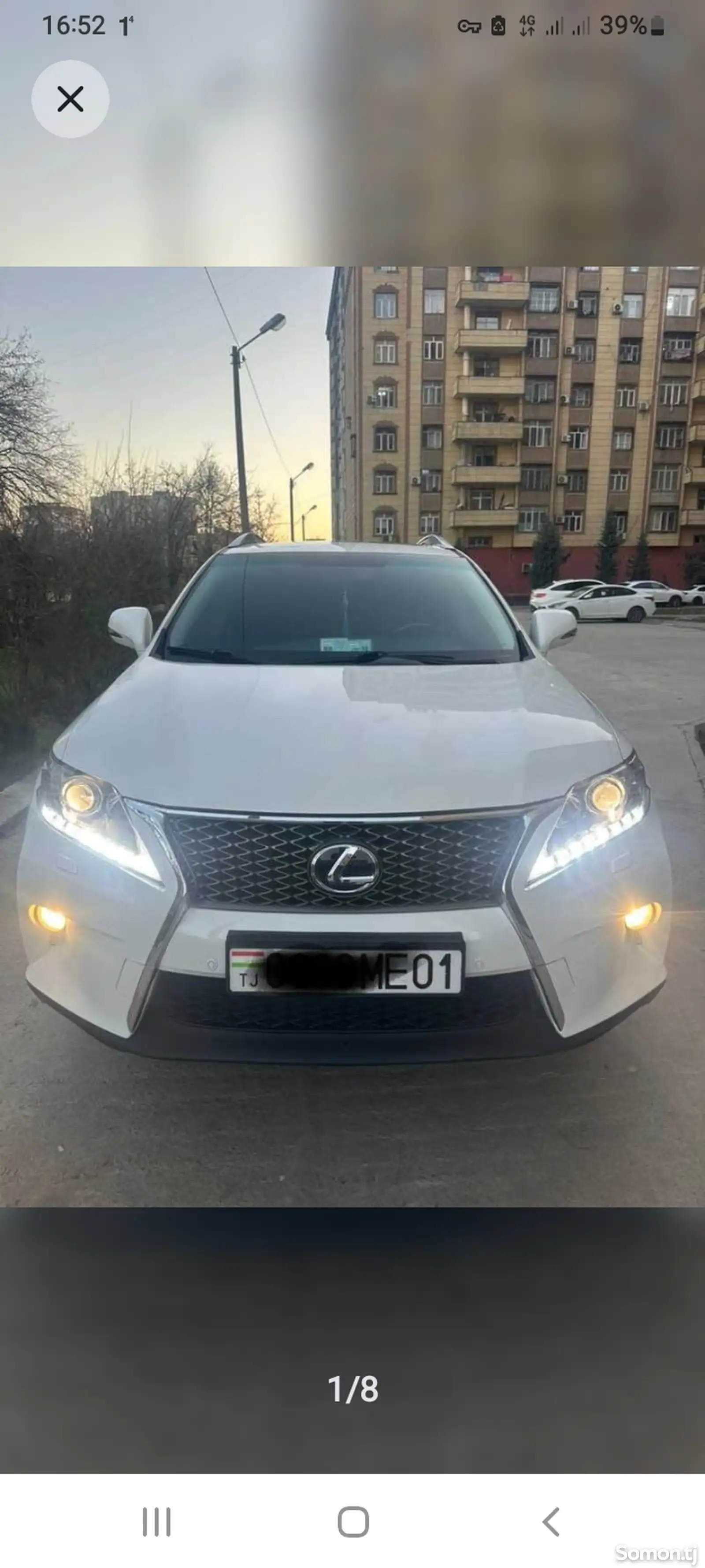 Lexus RX series, 2011-1