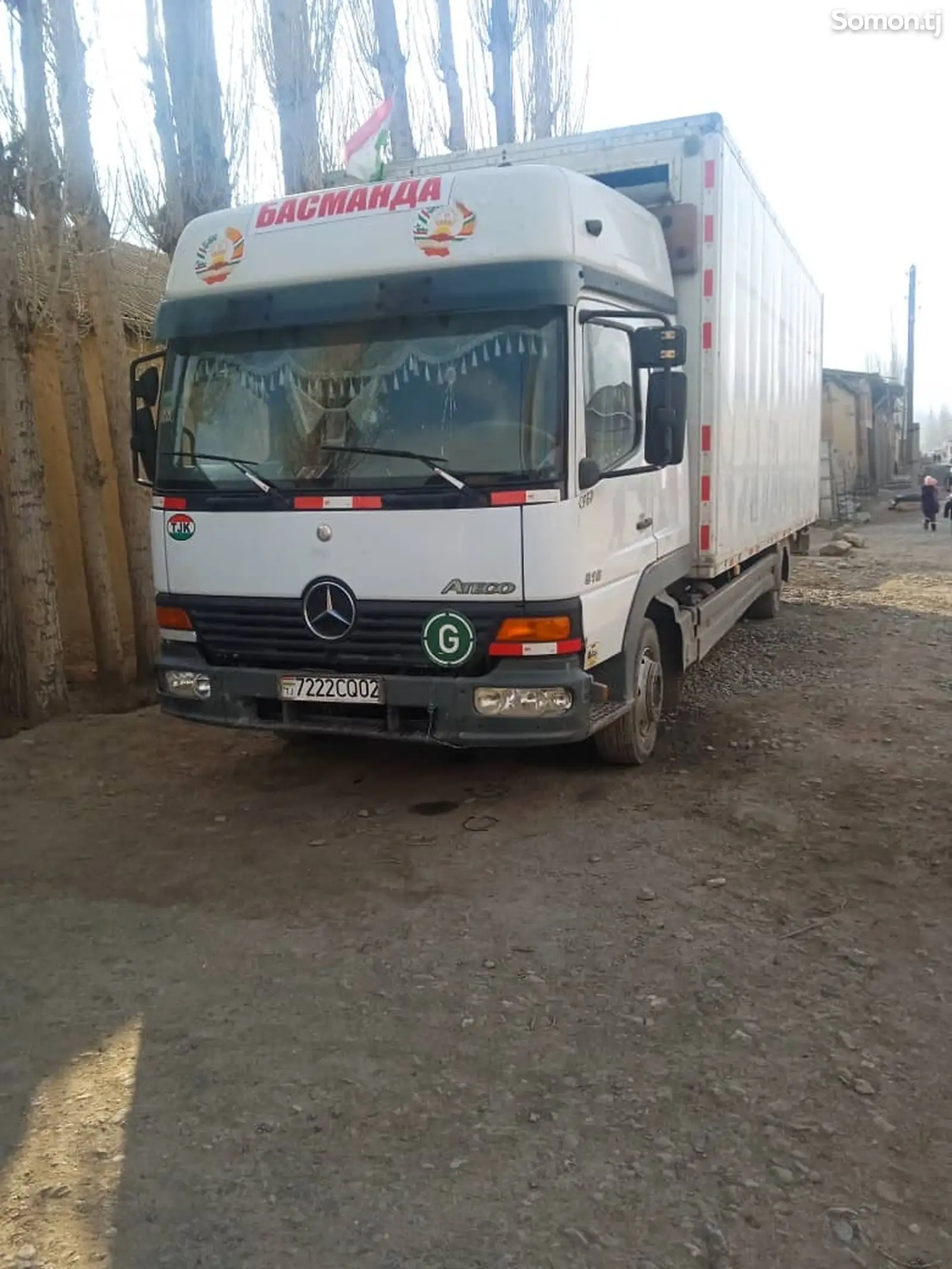 Бортовой грузовик Mercedes Benz Atego 918, 2002-1