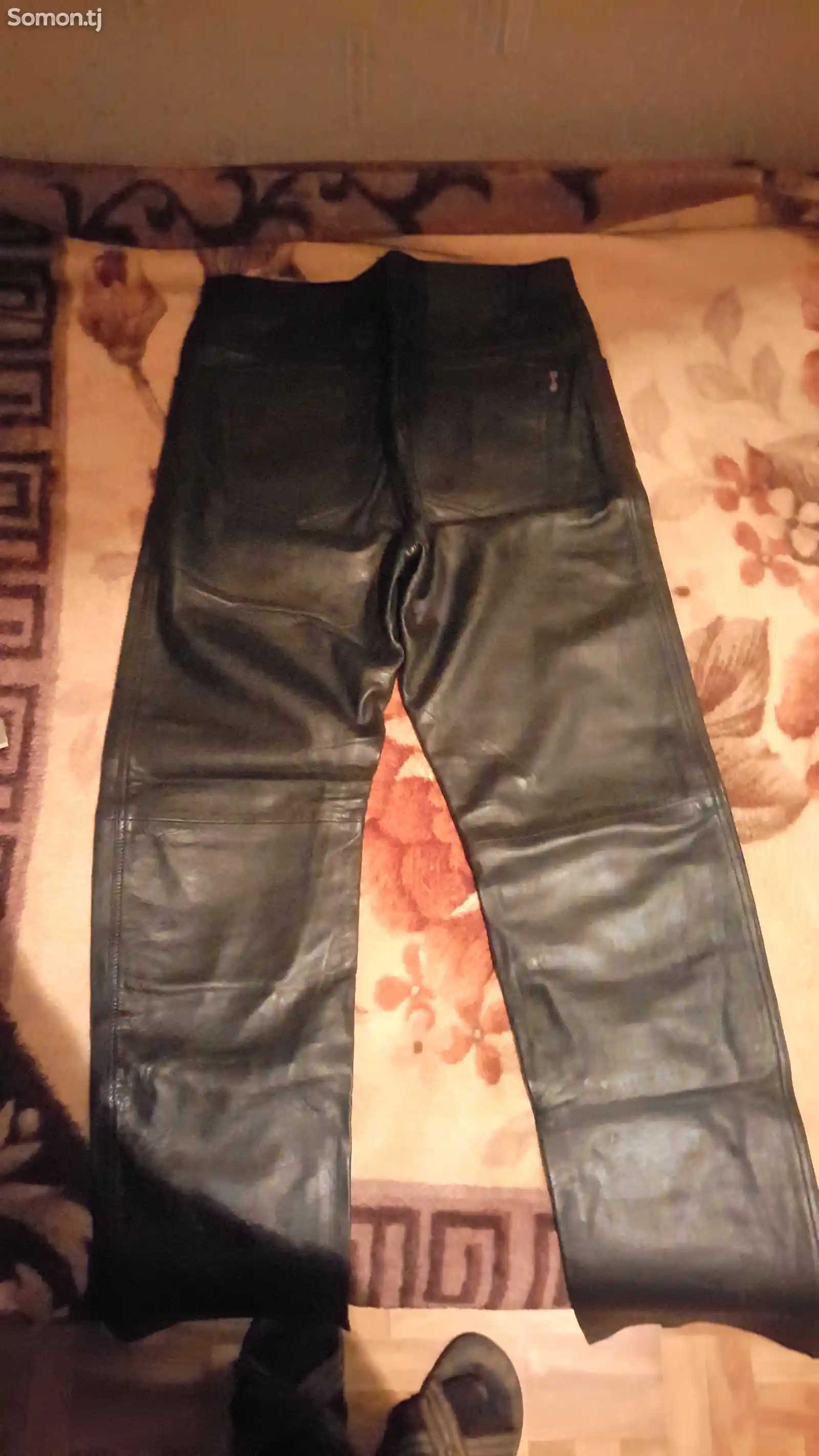 Кожаные брюки-5