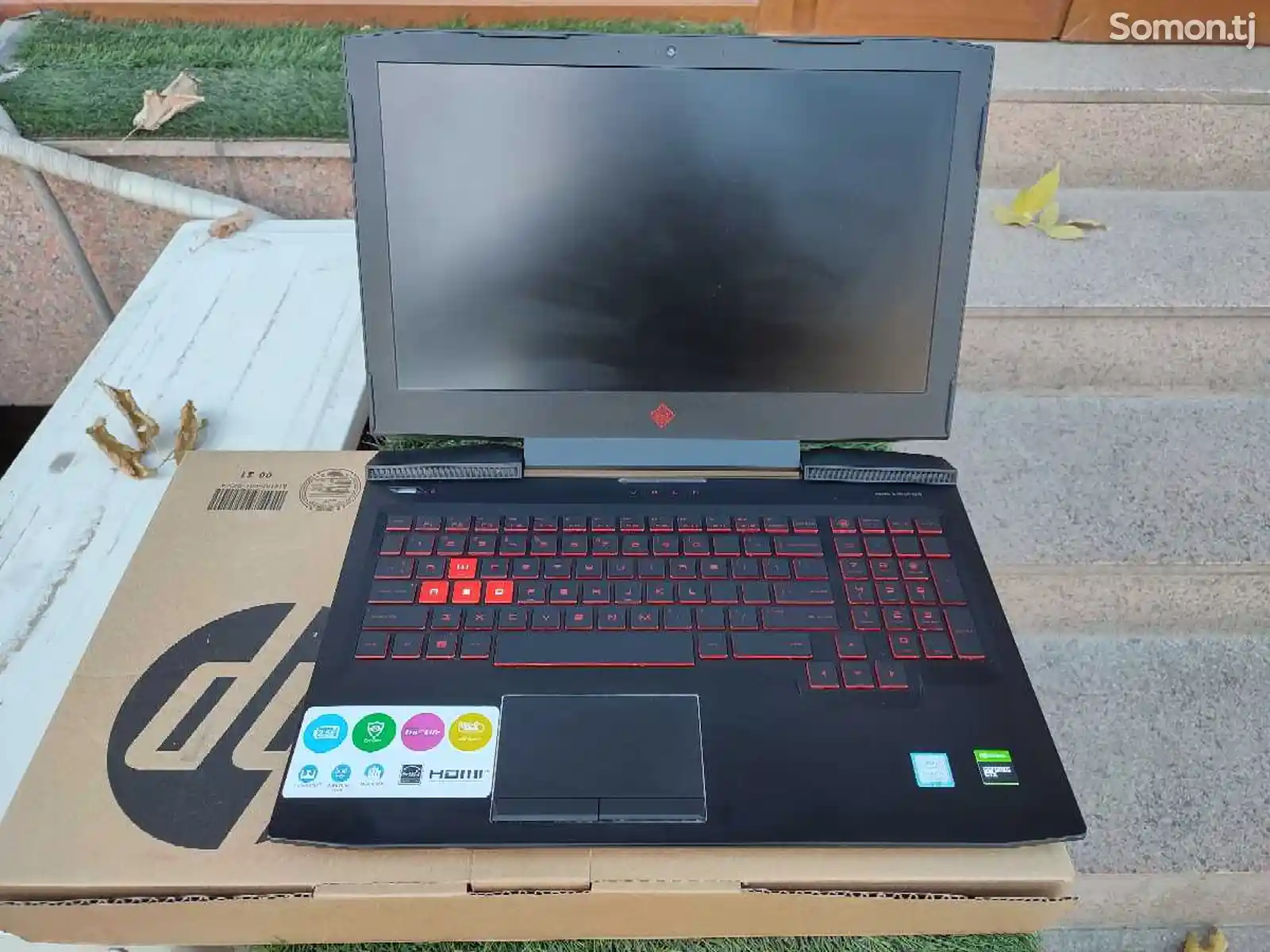 Игровой Ноутбук HP Omen Gaming i7/GTX 1050ti-1