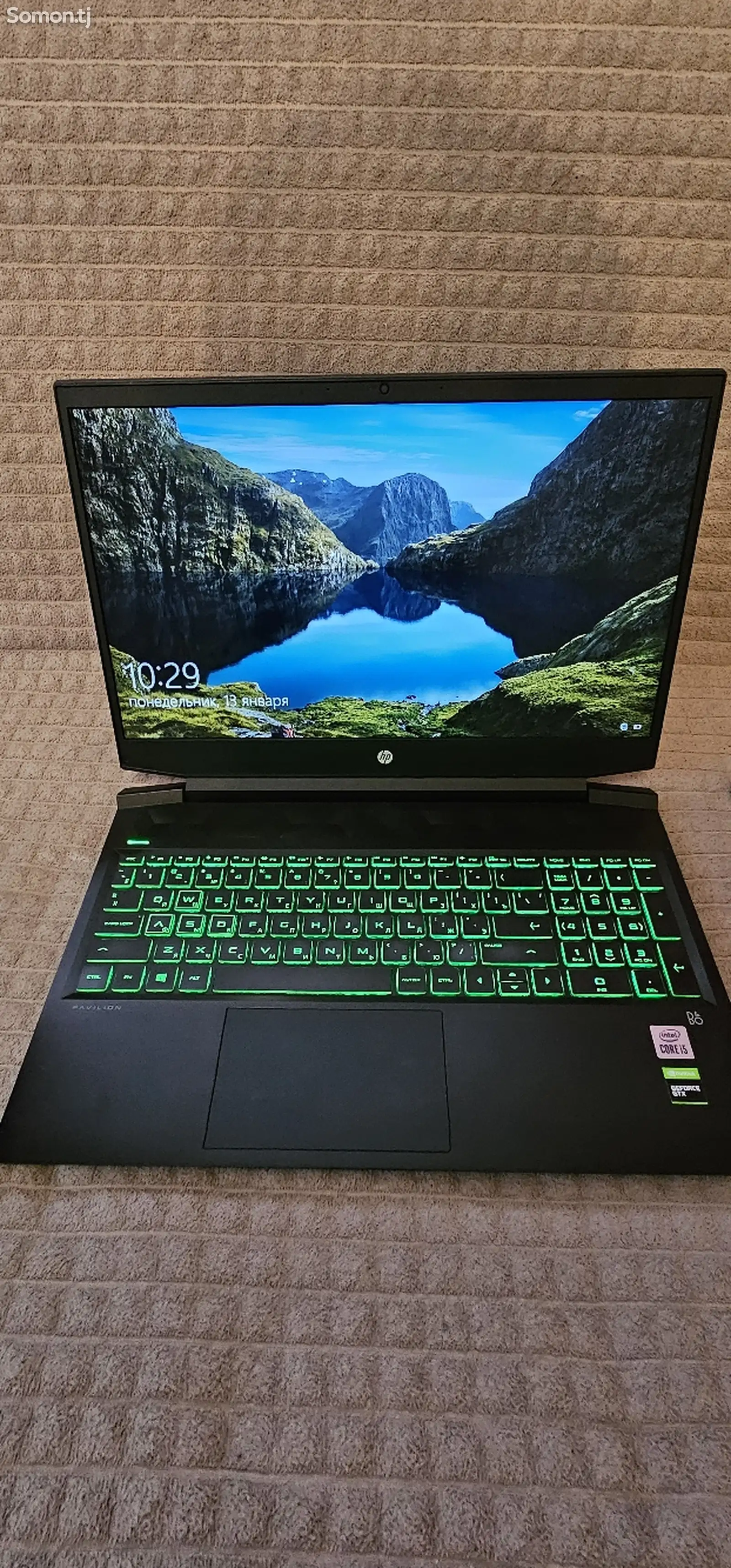 Игровой Ноутбук HP pavilion gaming Core i5- 10300H-1