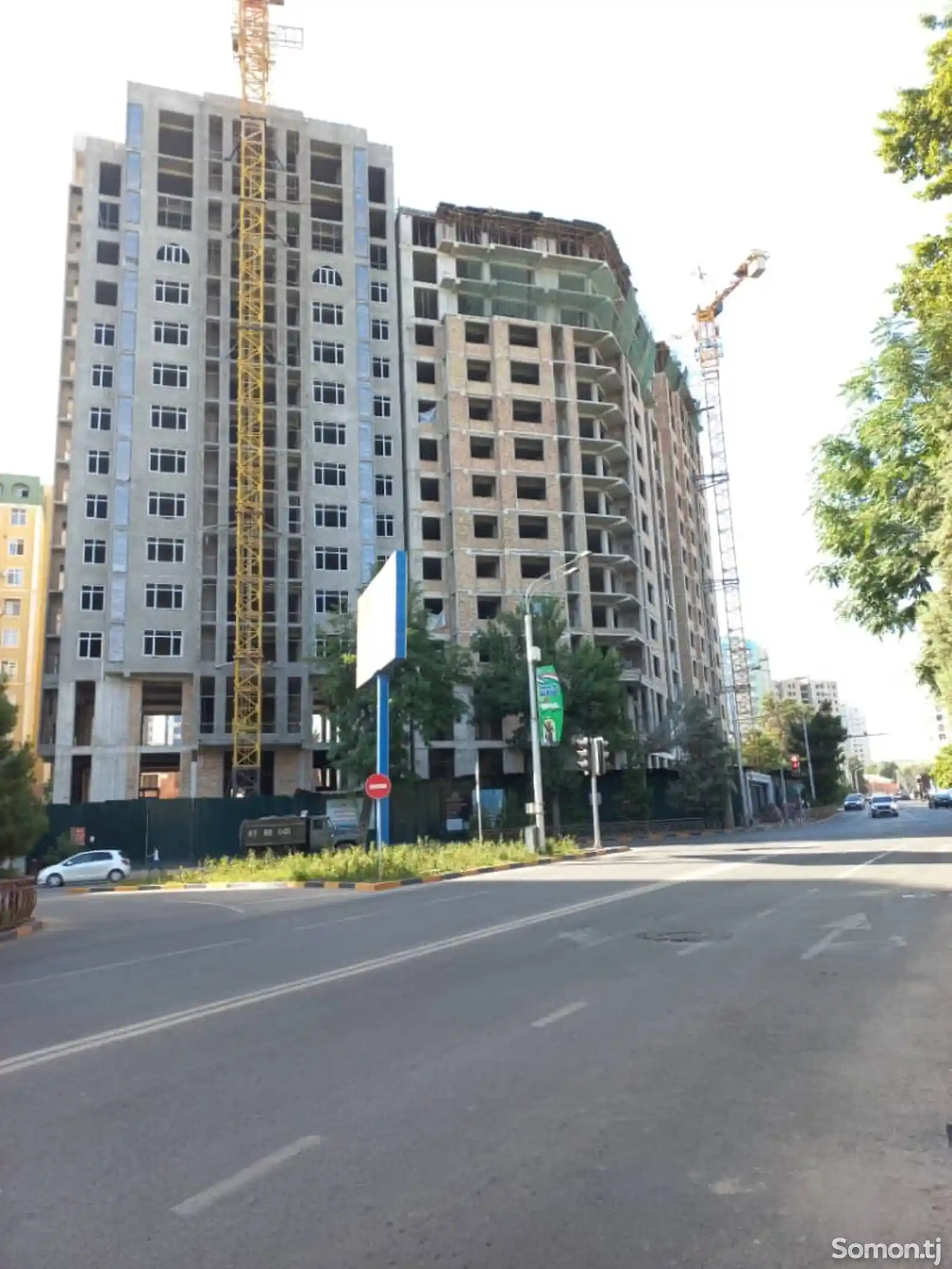 2-комн. квартира, 11 этаж, 102 м², Шохмансур-3