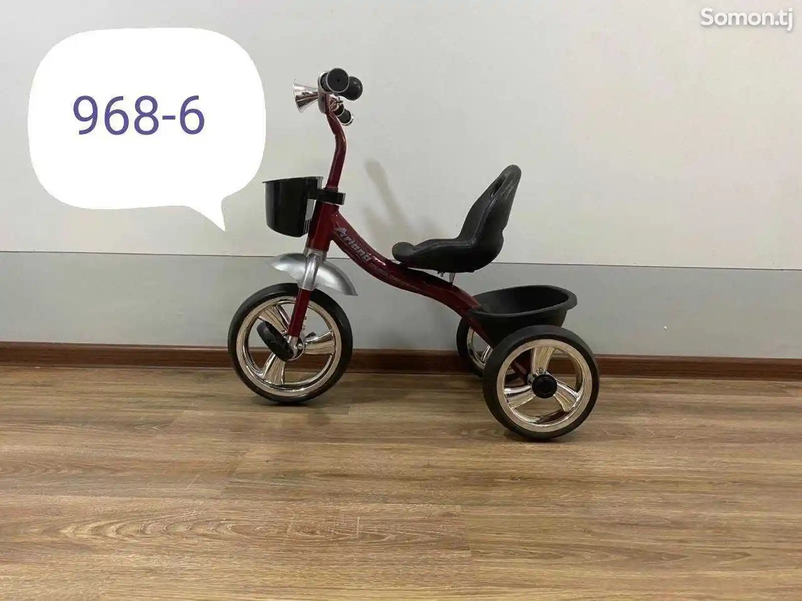 Детский велосипед трёхколёсный-1