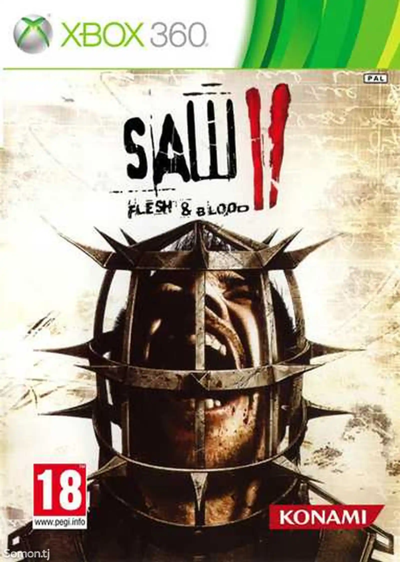 Игра Saw 2 flesh and blood для прошитых Xbox 360