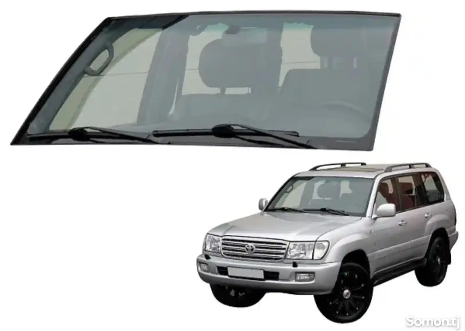 Лобовое стекло на Toyota Land Cruiser 105 2000