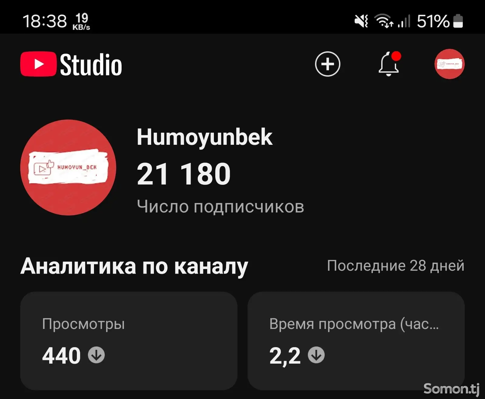 You tube канал