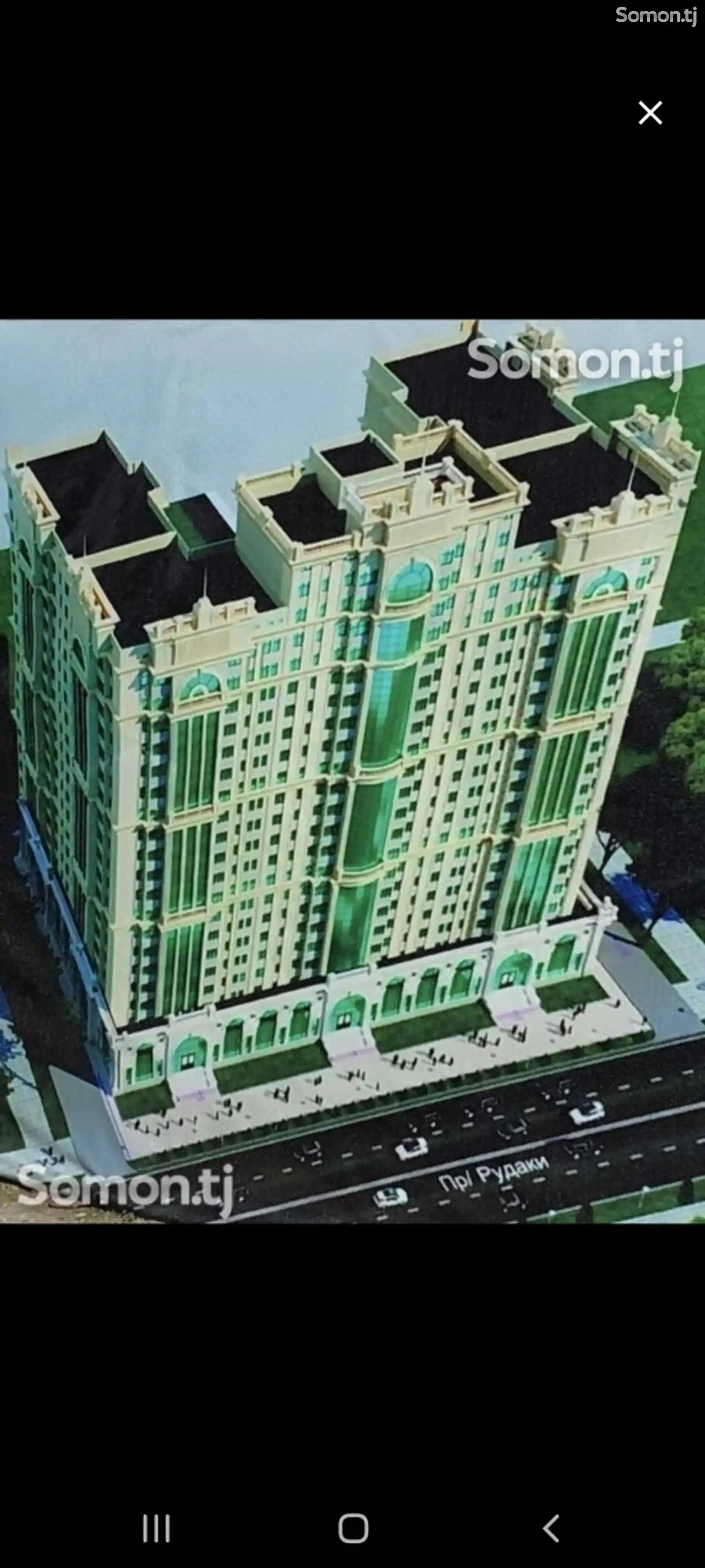 1-комн. квартира, 11 этаж, 44 м², Исмоили Сомони-1