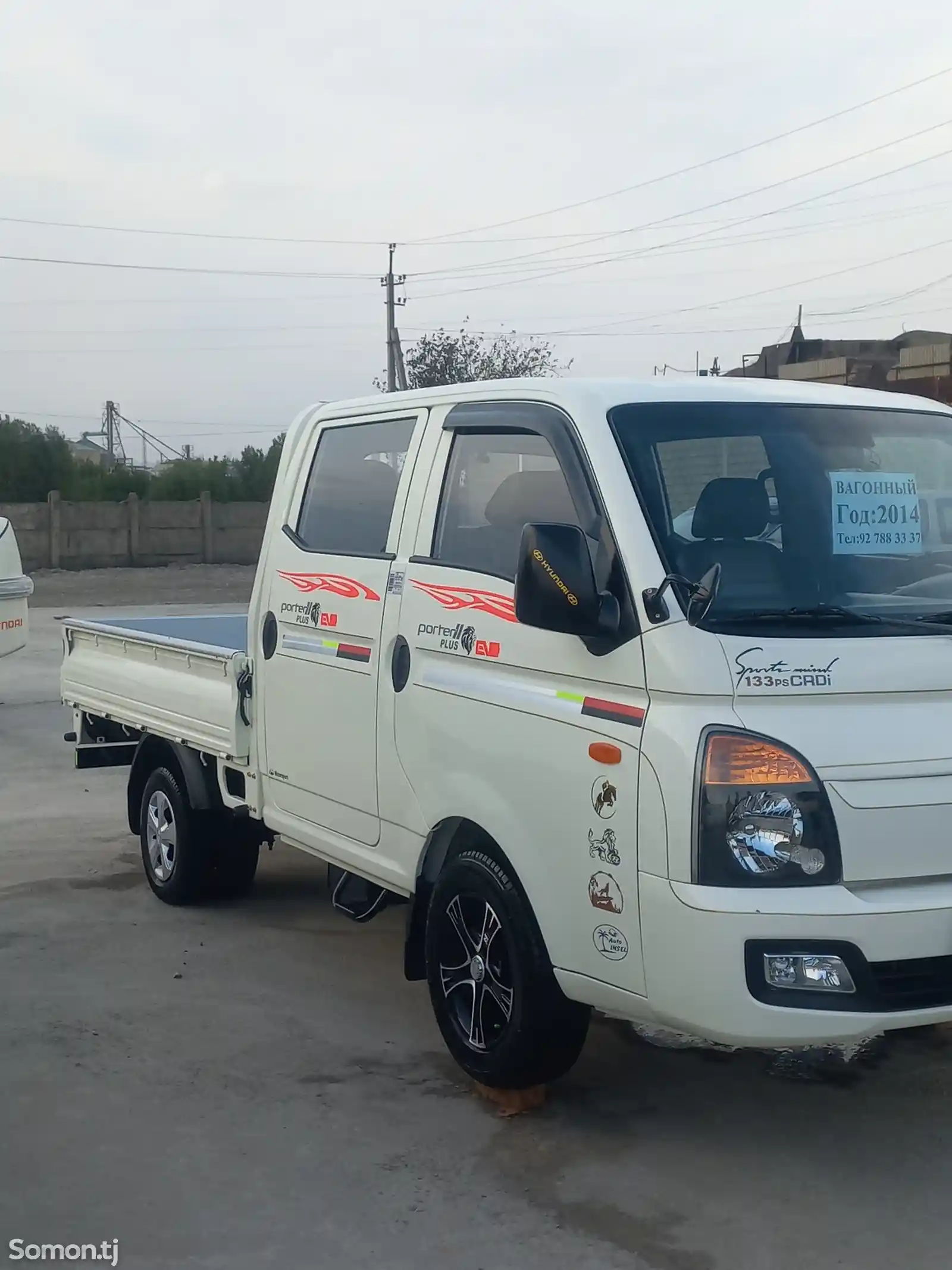 Бортовой автомобиль Hyundai Porter 2, 2014-4