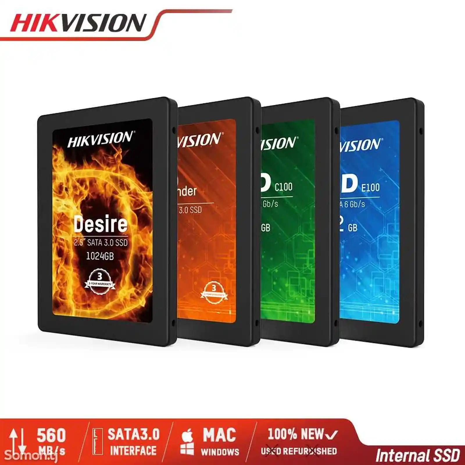 SSD накопитель Hikvision 128gb 6gb/s-2