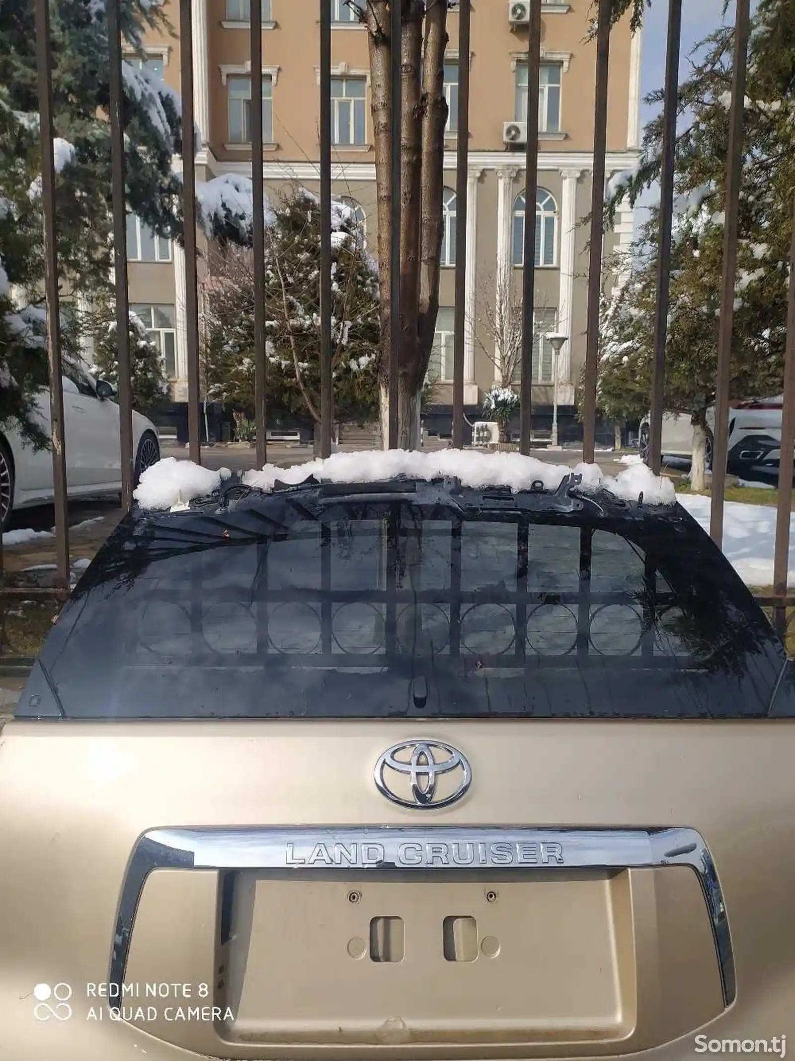 Лобовой багажник от Toyota 150-2