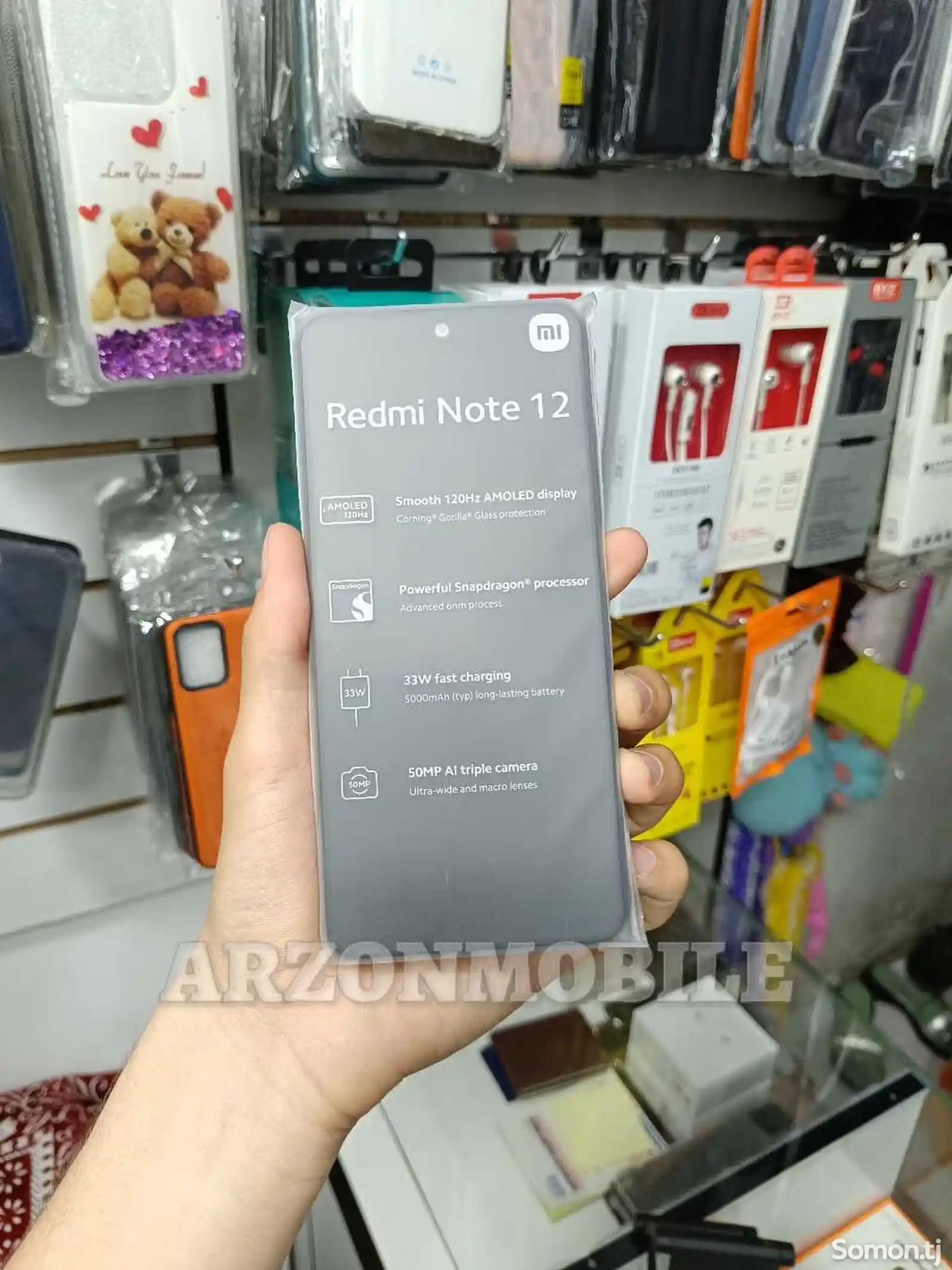 Xiaomi Redmi Note 12 8/256Gb Black-6