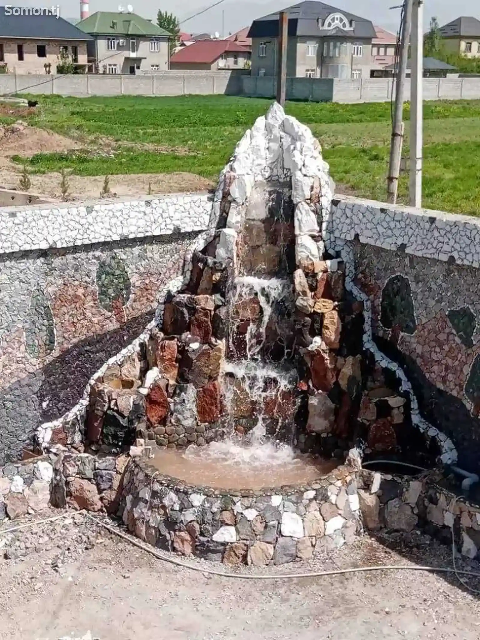 Услуги строительства фонтанов и водопадов-15