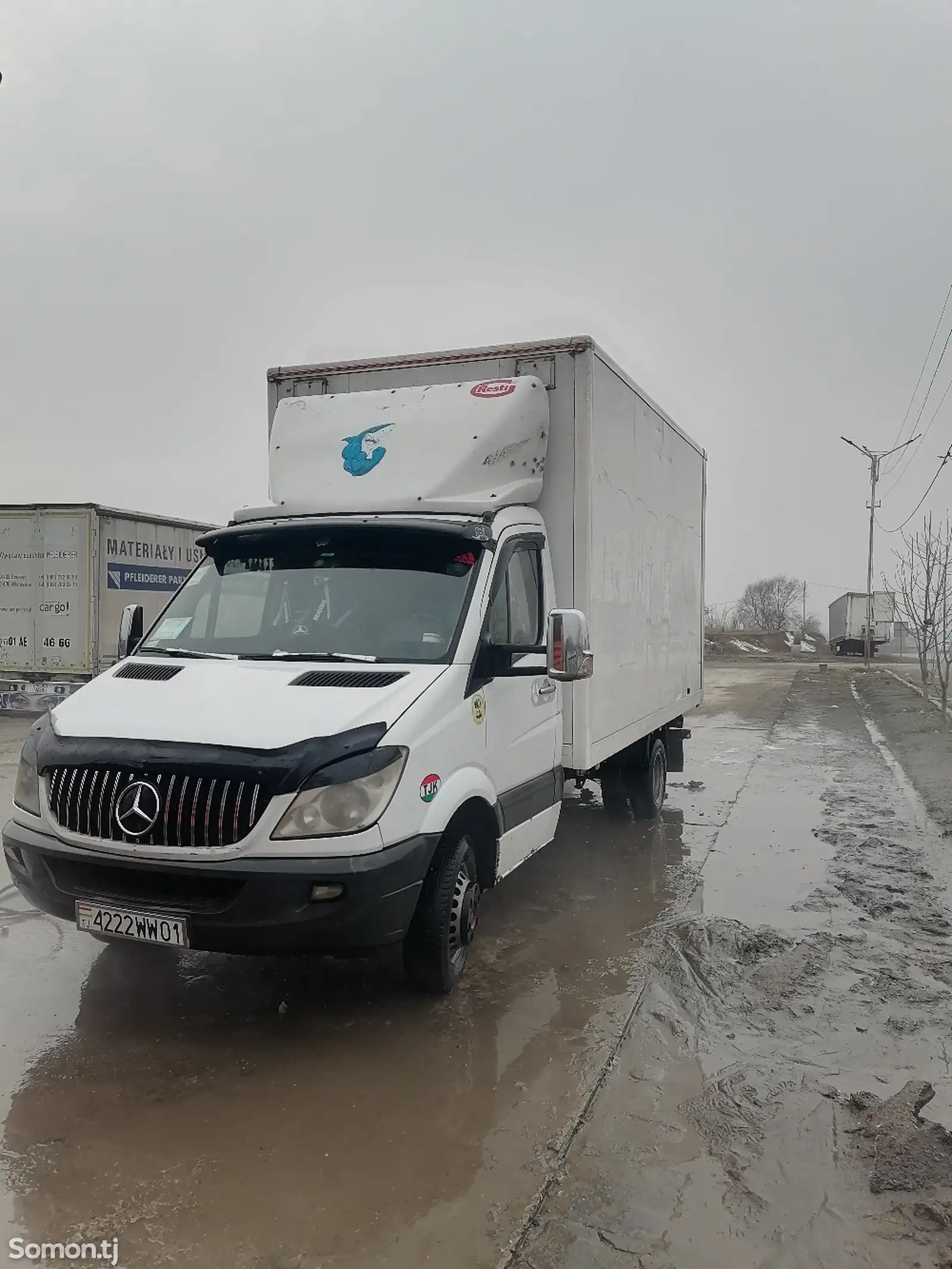 Бортовой грузовик Mercedes-Benz Sprinter, 2009-1