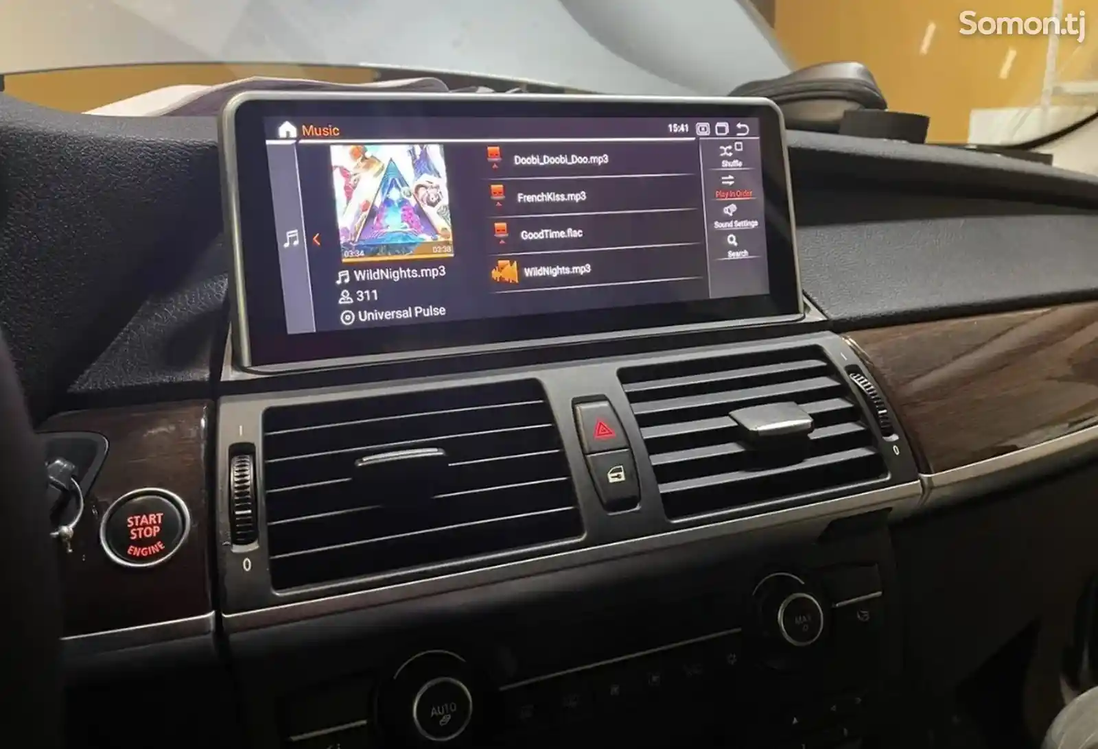 Android монитор на BMW E70 X5 E71 X6 в стиле Nbt BMW f15 X5 f16 X6-1