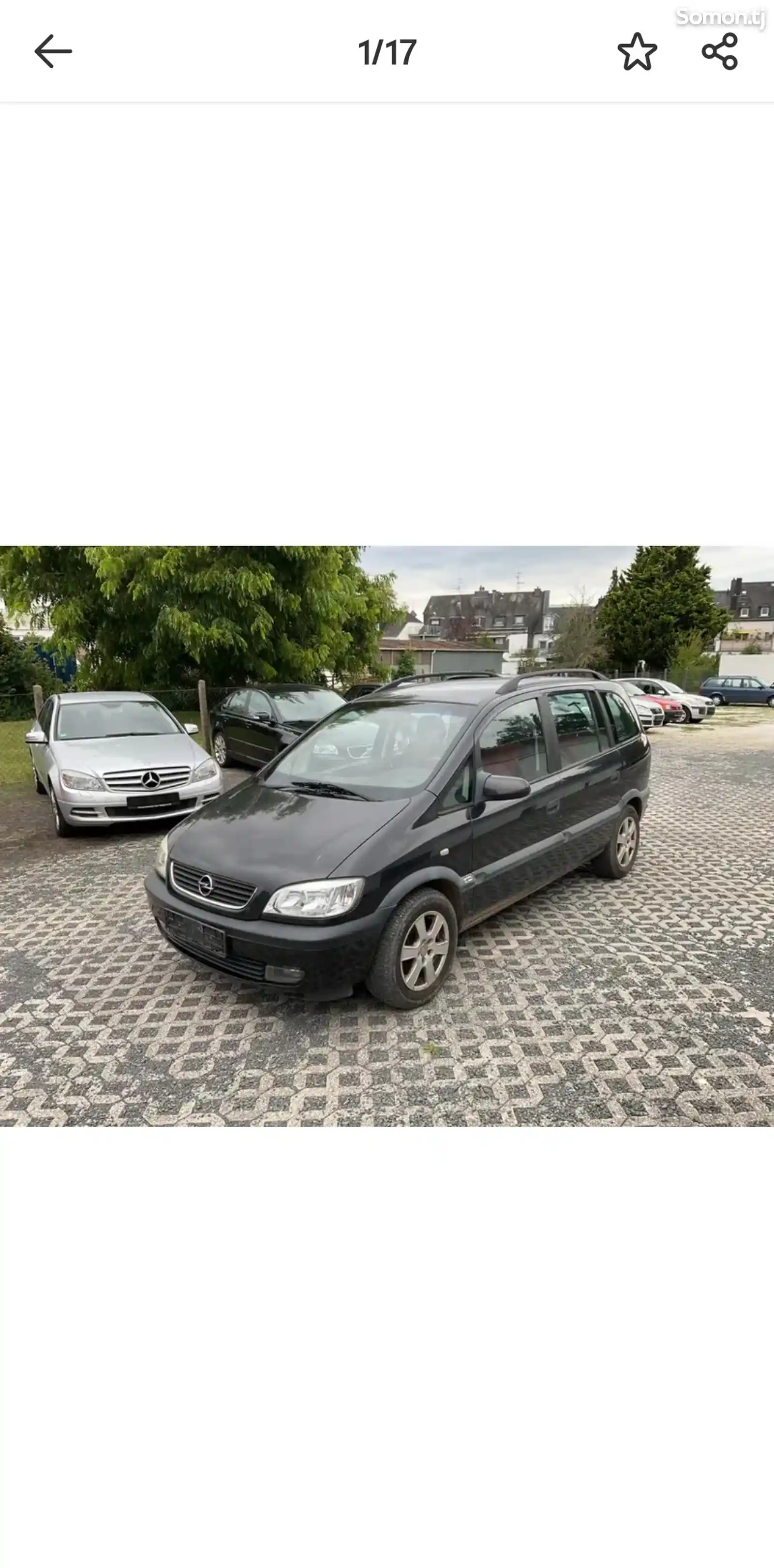 Opel Zafira, 1999-1