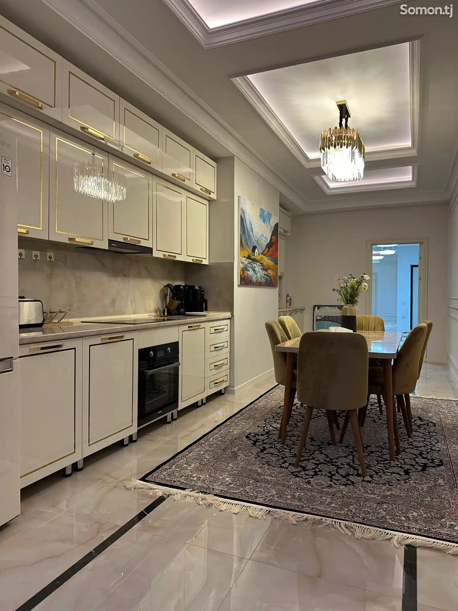 4-комн. квартира, 11 этаж, 205 м², Исмоил Сомони-10