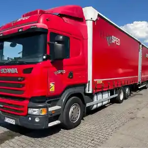 Бортовой грузовик Scania R450, 2014