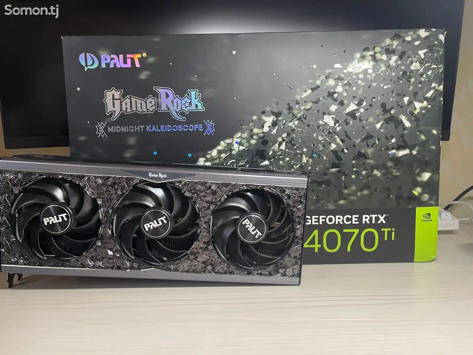 Видеокарта RTX 4070ti gamerock OC-4