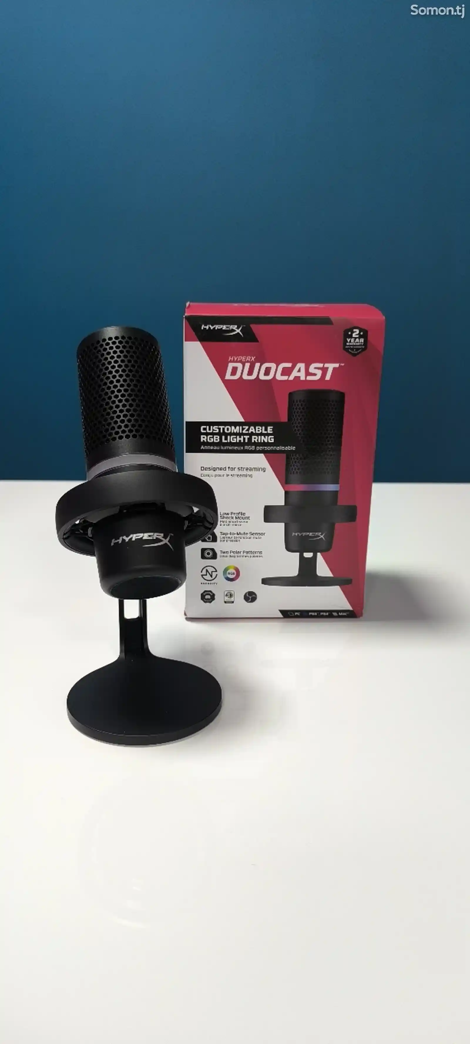 Микрофон Hyper X Duocast tm-2